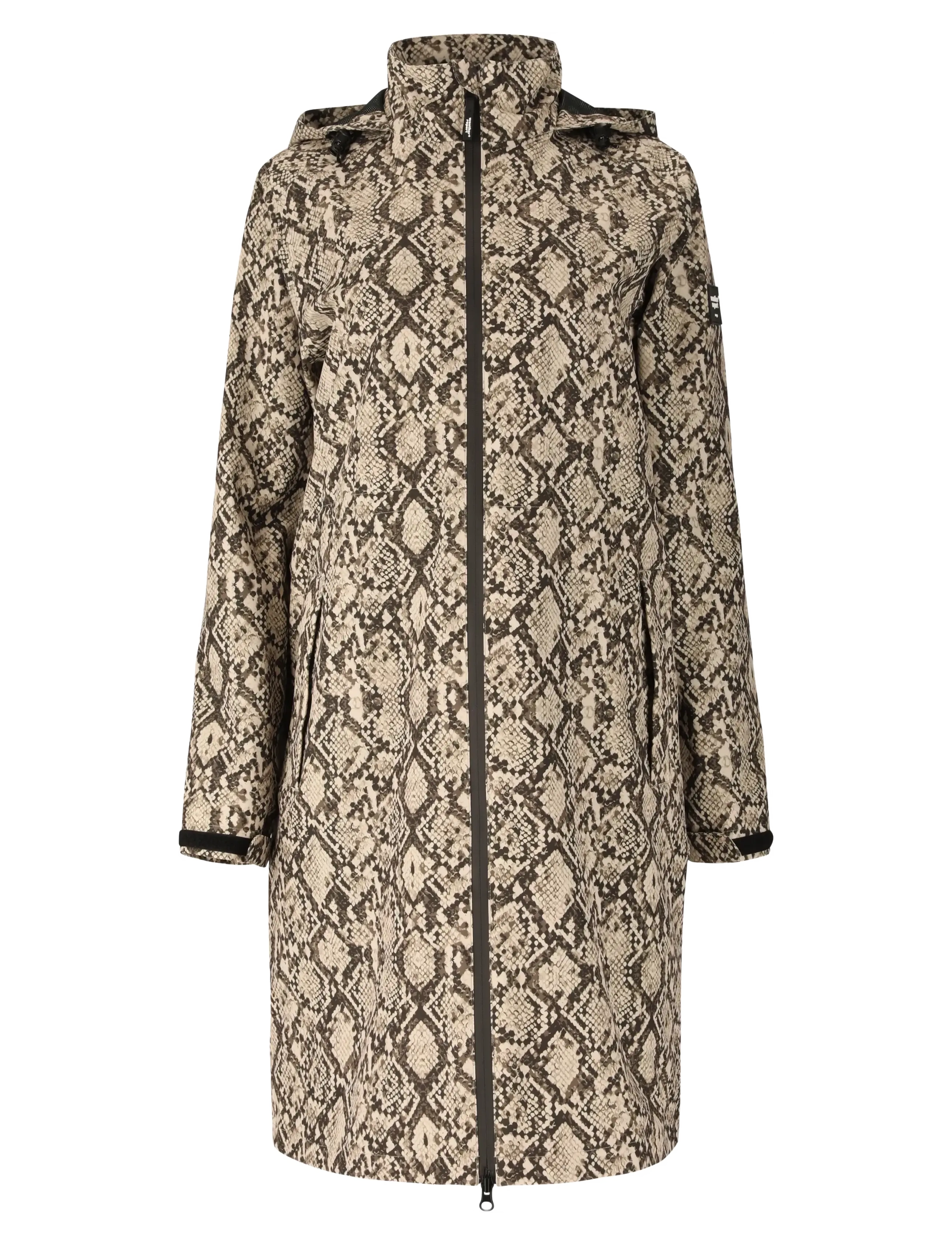 Weather Report Balmy W AOP Jacket W-PRO 15000 - Weather Report - ISLAND FOSSIL / beige