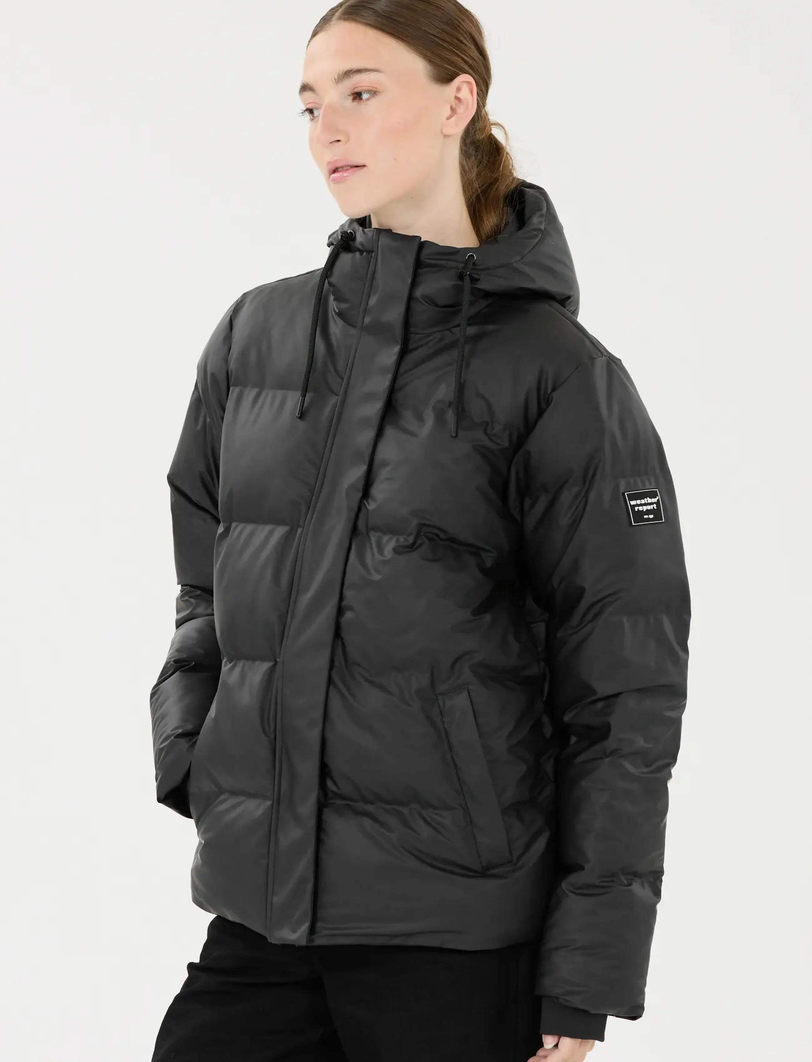 Weather Report Audrey W Pu Puffer Jacket W-Pro 500 dunjackor dam – bild 7
