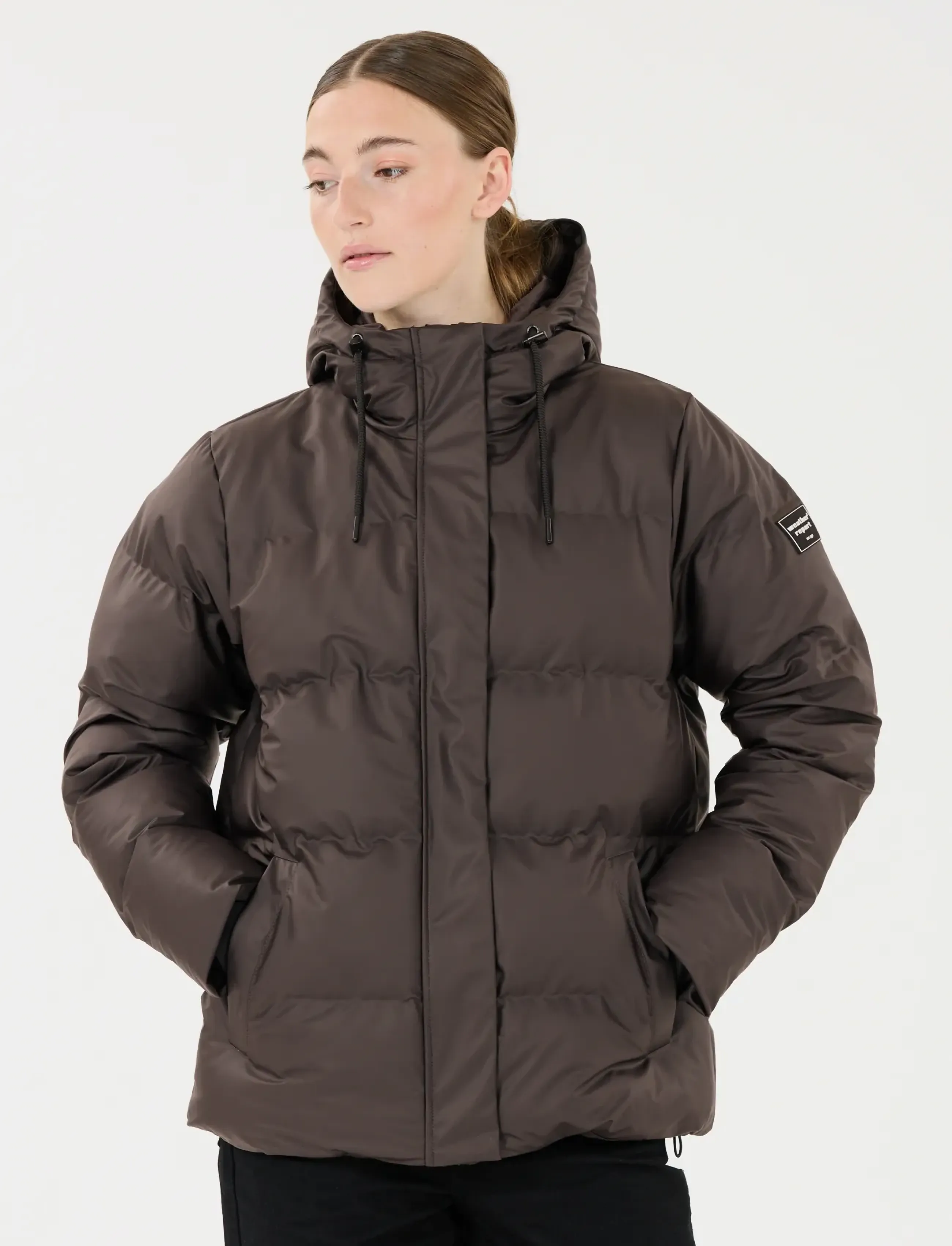Weather Report Audrey W Pu Puffer Jacket W-Pro 500 dunjackor dam – bild 10