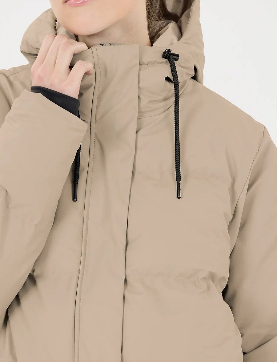 Weather Report - Audrey W PU Puffer Jacket W-PRO 500 - moon rock - 0