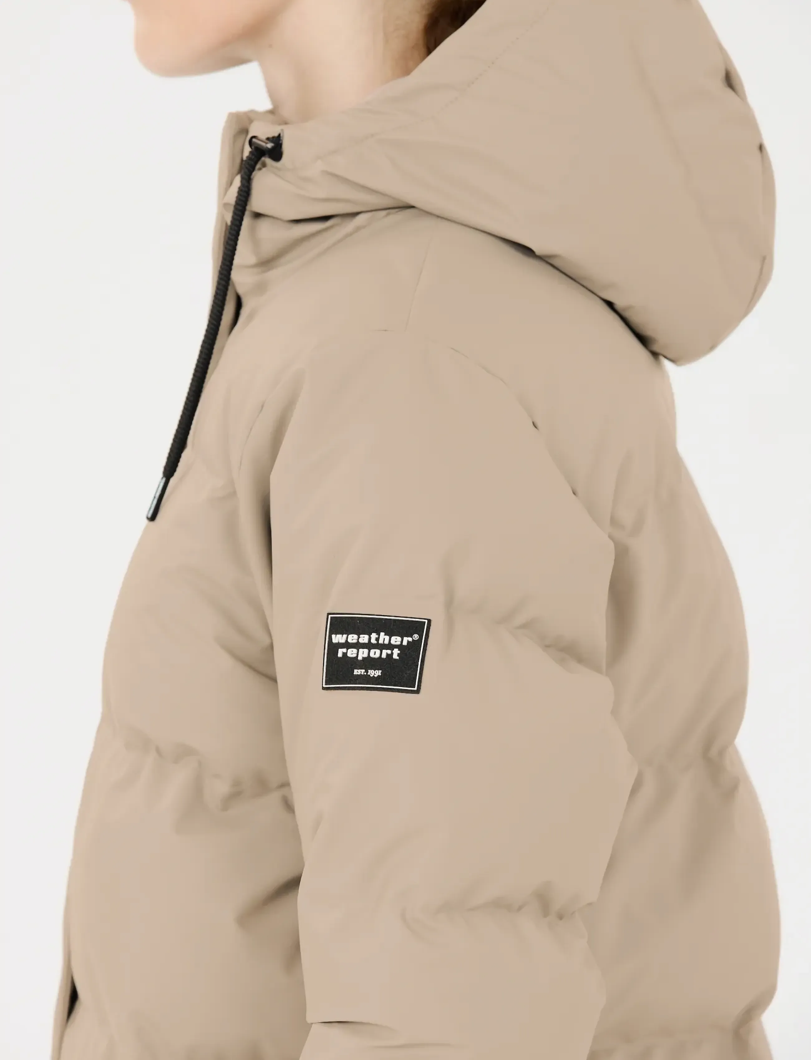 Weather Report - Audrey W PU Puffer Jacket W-PRO 500 - moon rock - 3