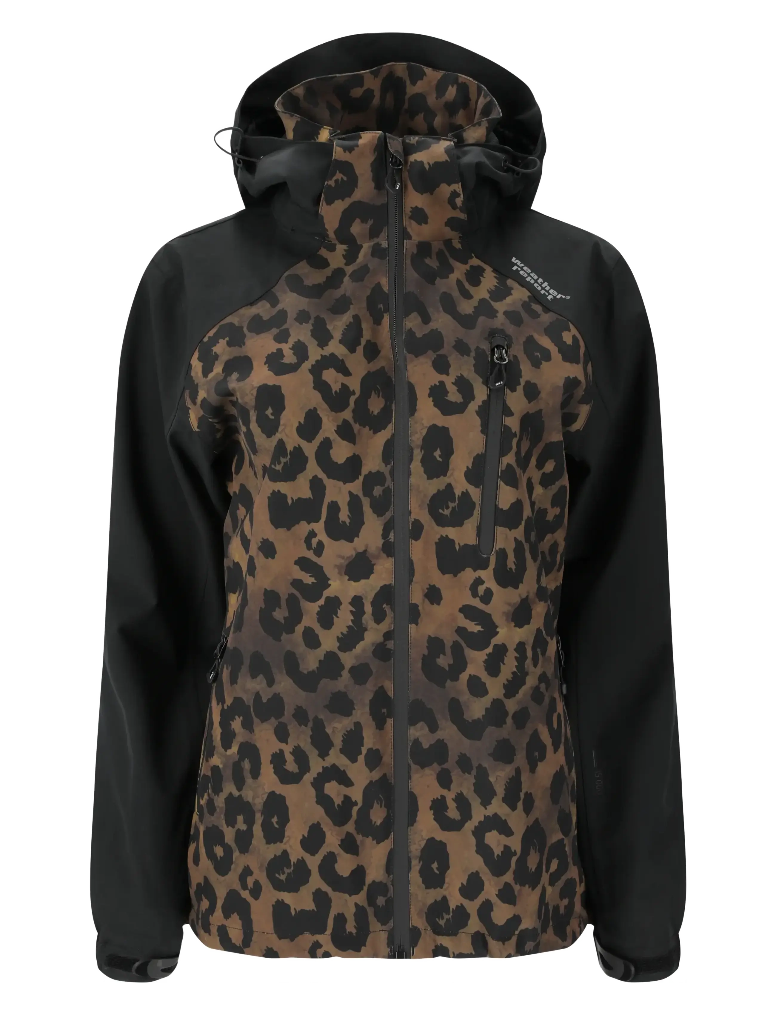 Weather Report Camelia W AOP AWG Jacket W-PRO 1500 - Neuheiten - BLACK / brown