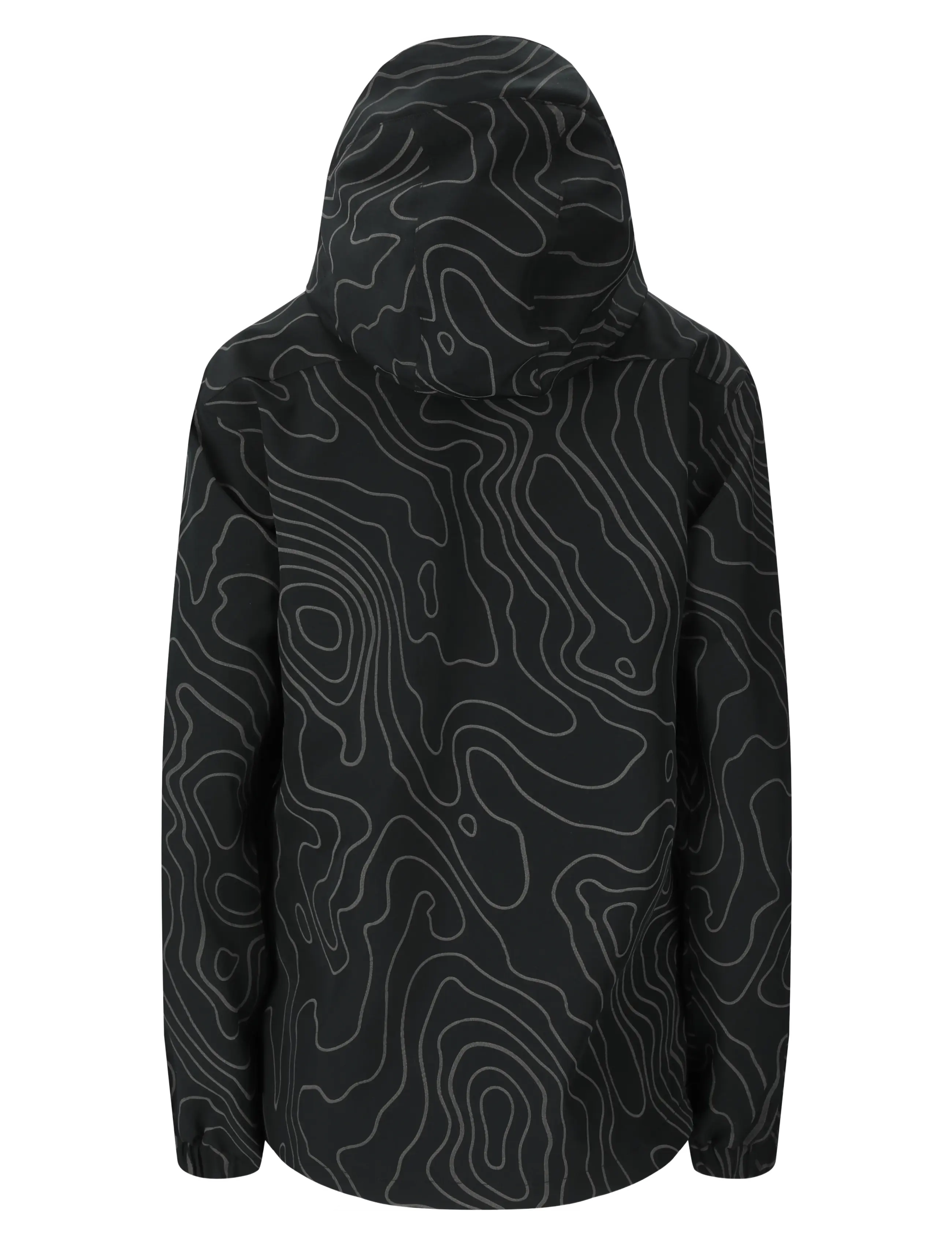 Weather Report - Camelia W AOP AWG Jacket W-PRO 1500 - outdoor jackets - black - 2