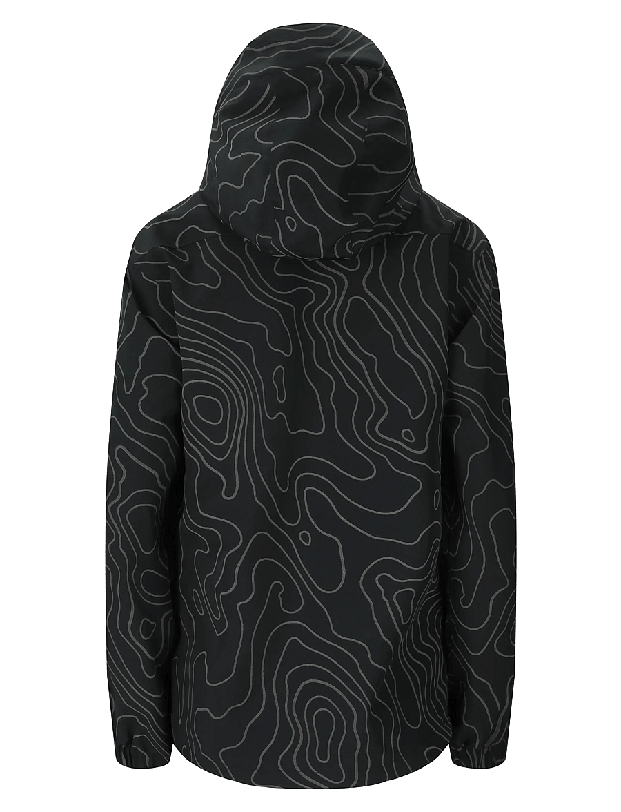 Weather Report - Camelia W AOP AWG Jacket W-PRO 1500 - friluftsjackor - black - 2