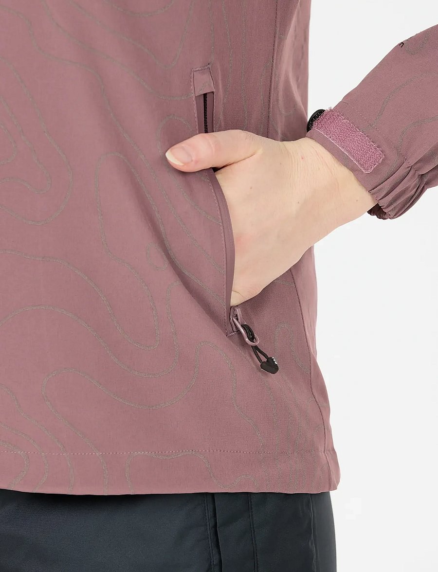 Weather Report - Camelia W AOP AWG Jacket W-PRO 1500 - outdoor jacken - flint - 3