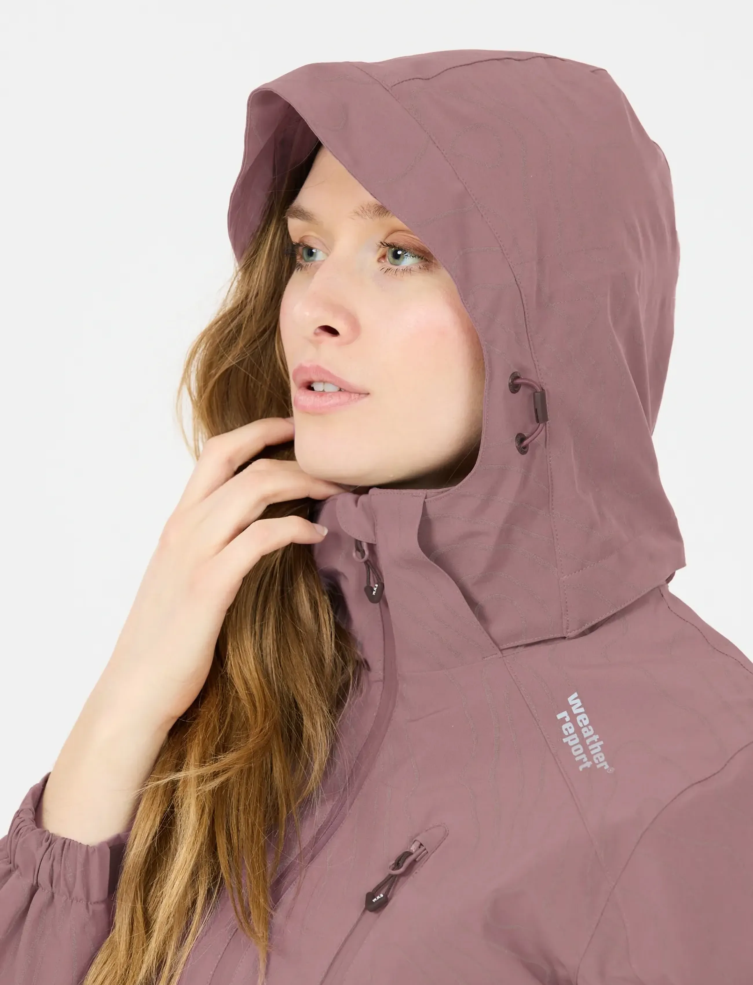Weather Report - Camelia W AOP AWG Jacket W-PRO 1500 - outdoor & rain jackets - flint - 5