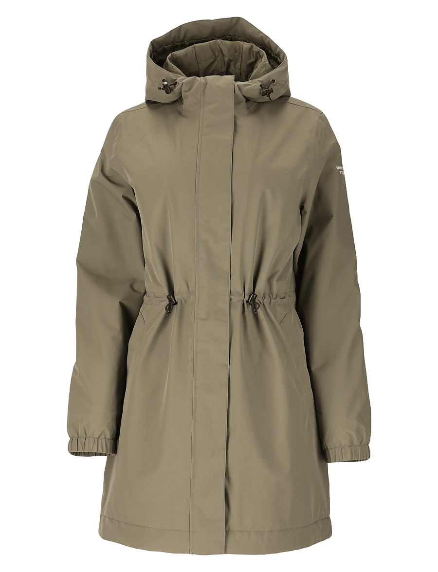 Weather Report - Pania W Insulated Jacket W-PRO 1000 - välijoped - tea leaf - 1