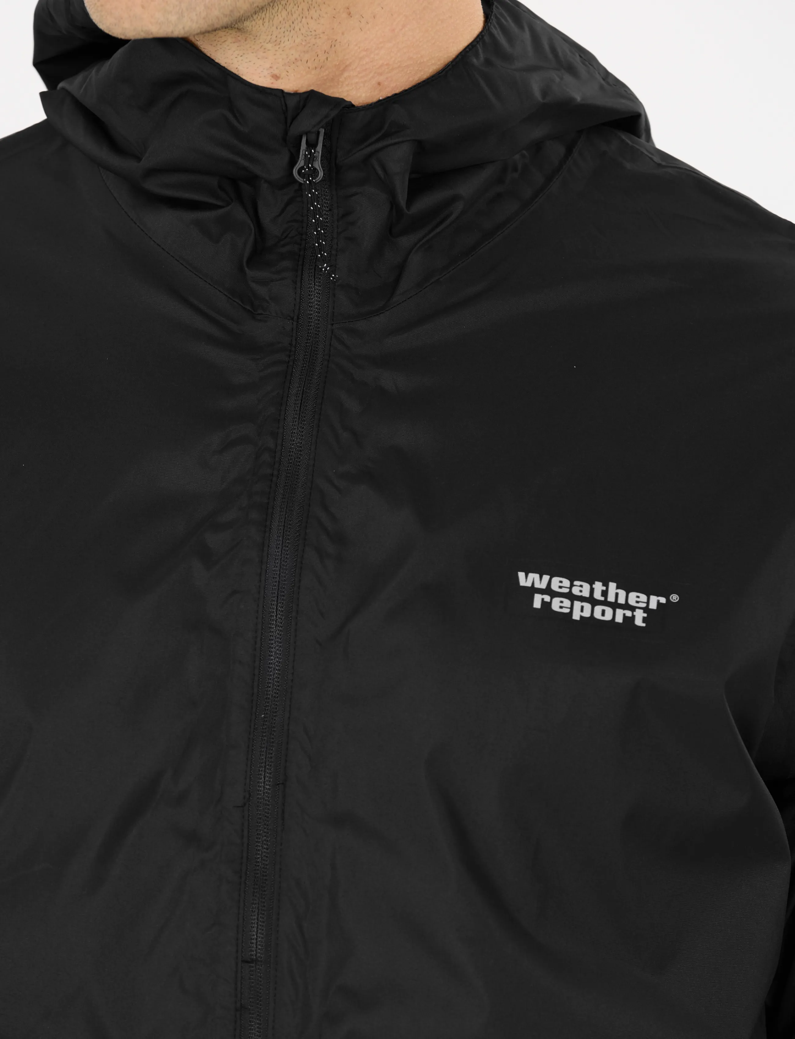 Weather Report Pack'way M Packable Jacket W-Pro 10, L, Black, Sport Jackets > Sport Outdoor Jackets, Herre
