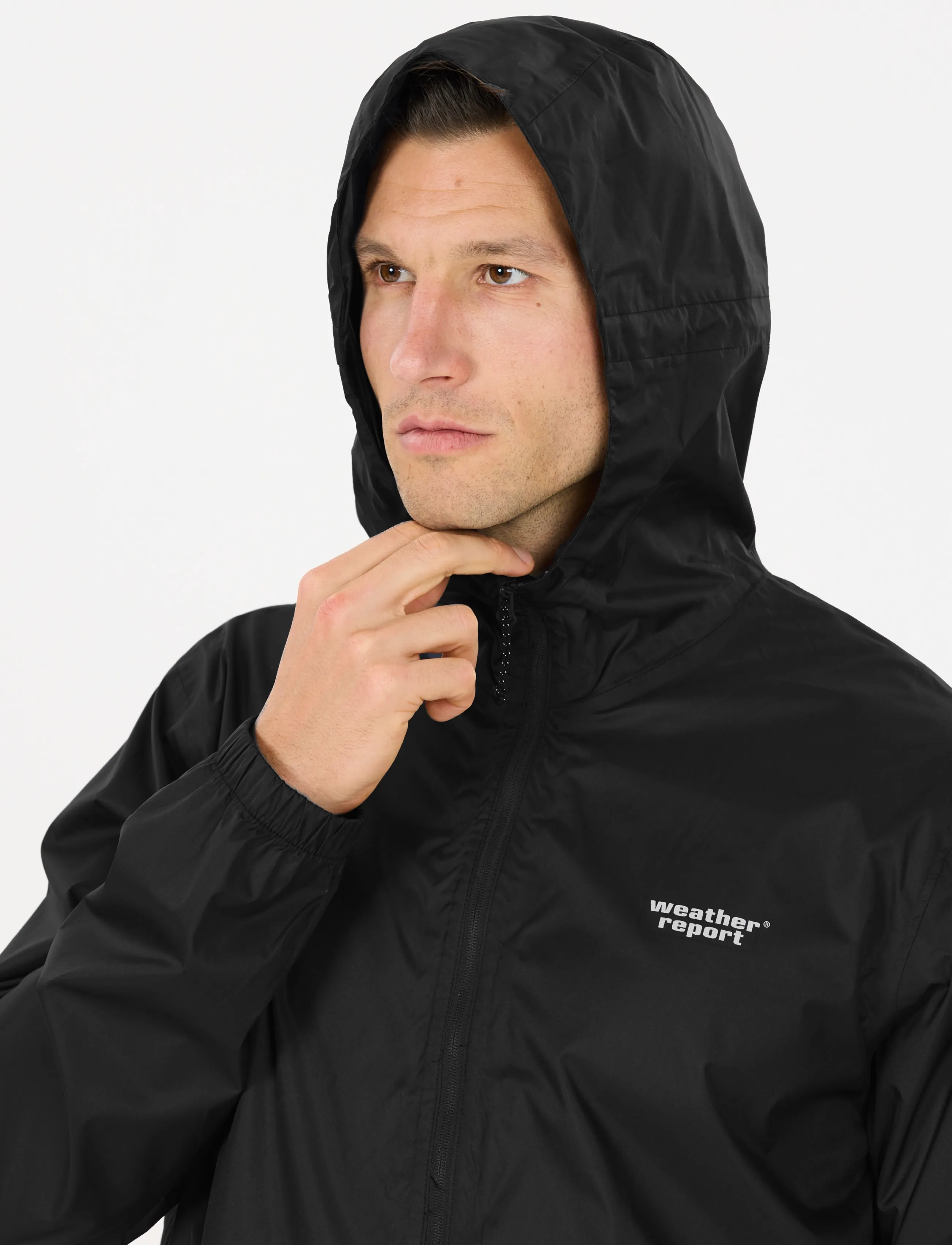 Weather Report - Pack'way M Packable Jacket W-PRO 10 - välijoped - black - 4