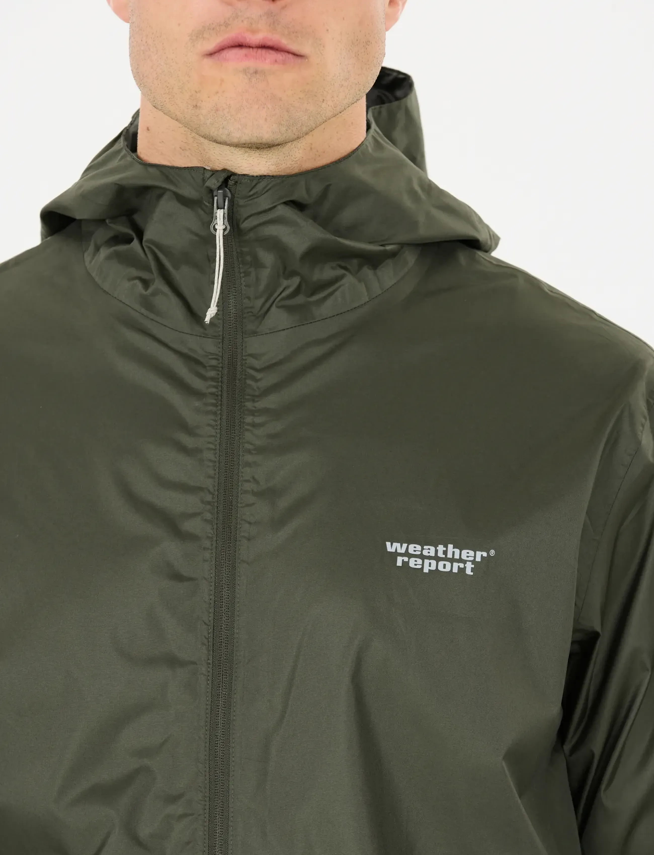 Weather Report Pack'way M Packable Jacket W-Pro 10, M, Khaki green, Sport Jackets > Sport Outdoor Jackets, Herre