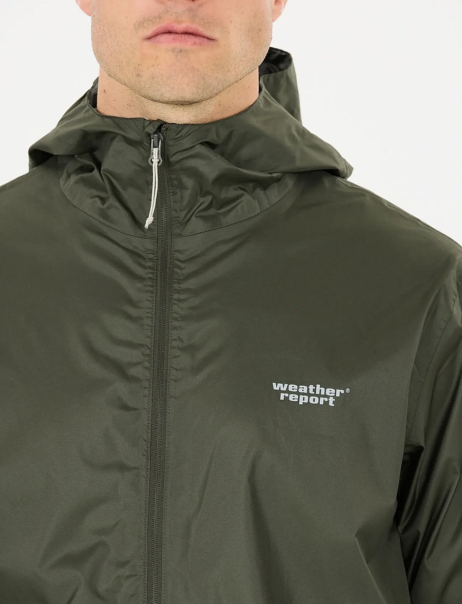 Weather Report - Pack'way M Packable Jacket W-PRO 10 - friluftsjackor - rosin - 0