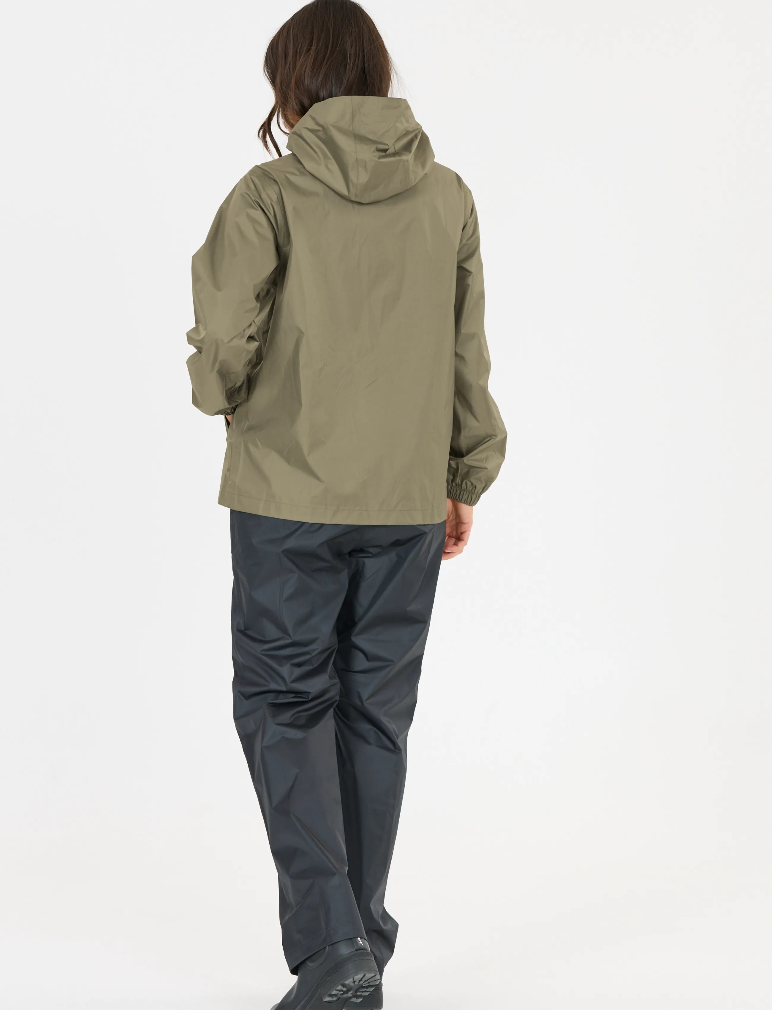 Weather Report - Pack'way W Packable Jacket W-PRO 10 - rain jackets - tea leaf - 5