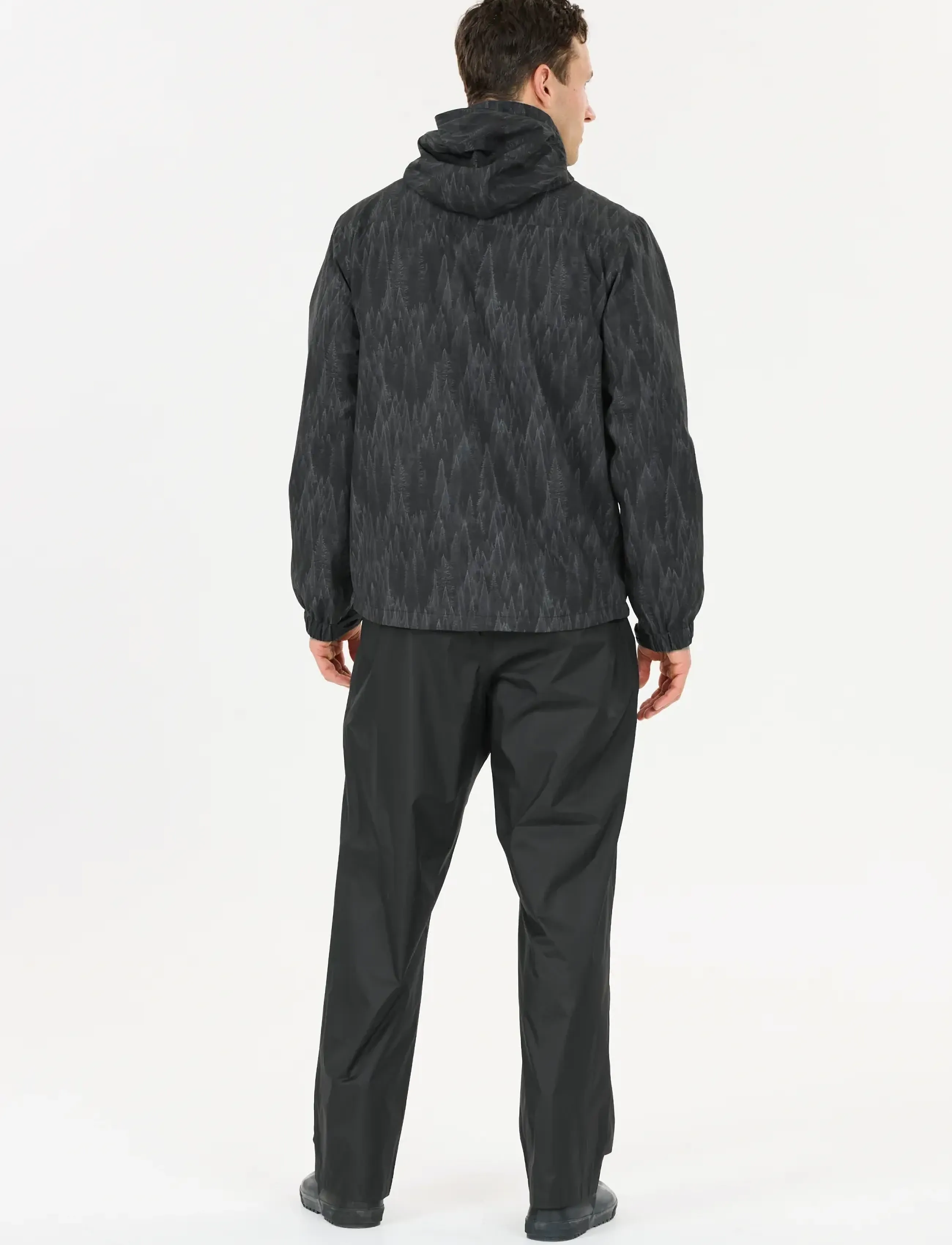 Weather Report - Pack'way M Packable Pant W-PRO 1000 - regenhosen - black - 5