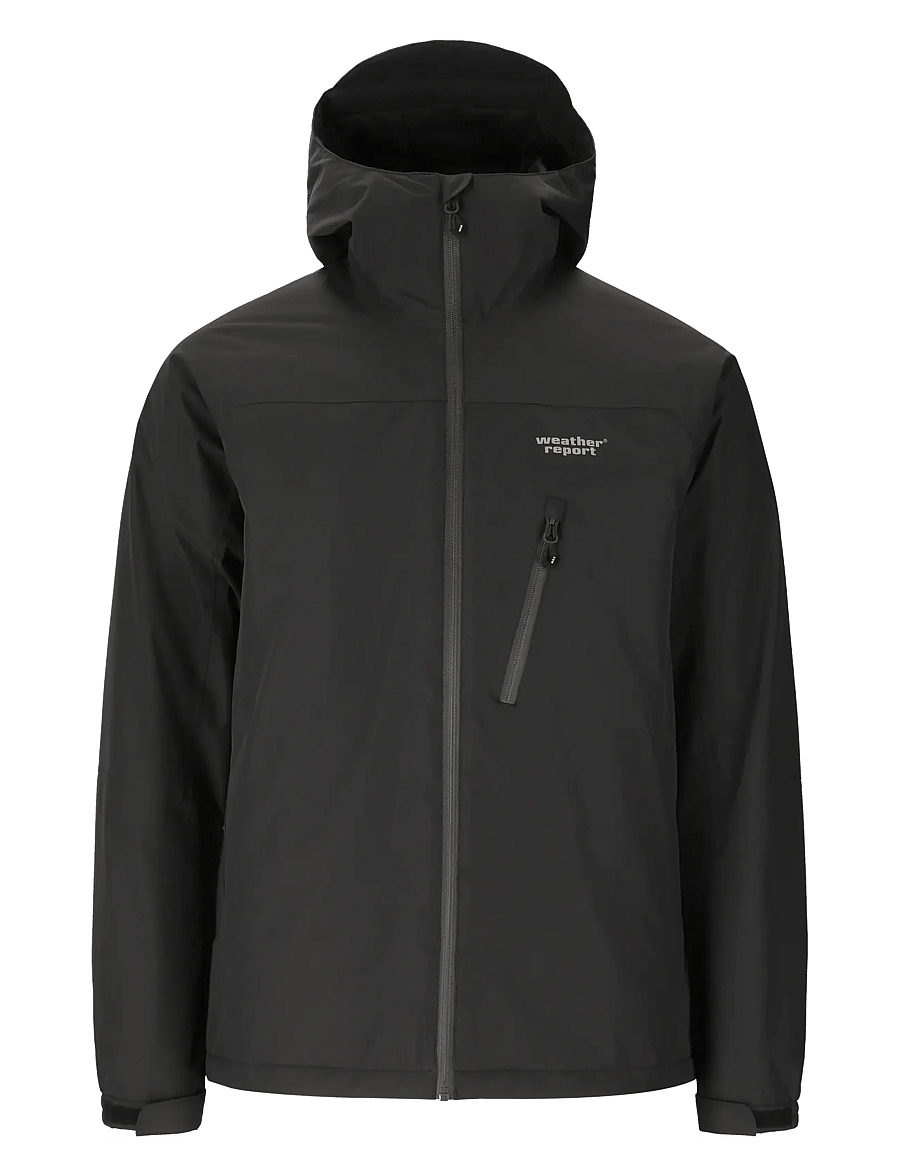Weather Report - Pluvio M Insulated Jacket W-PRO 150 - raincoats - black - 1