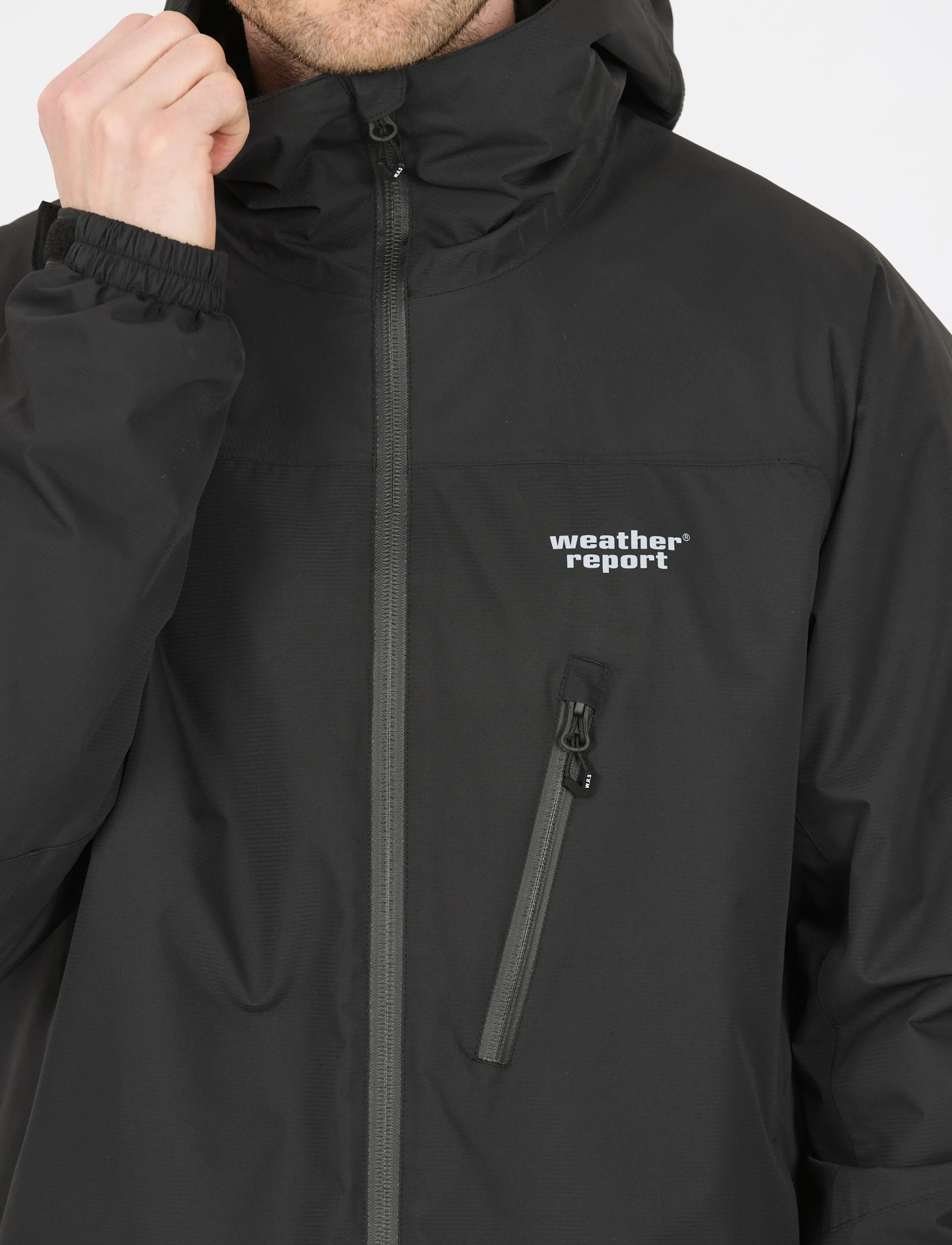 Weather Report - Pluvio M Insulated Jacket W-PRO 150 - raincoats - black - 5
