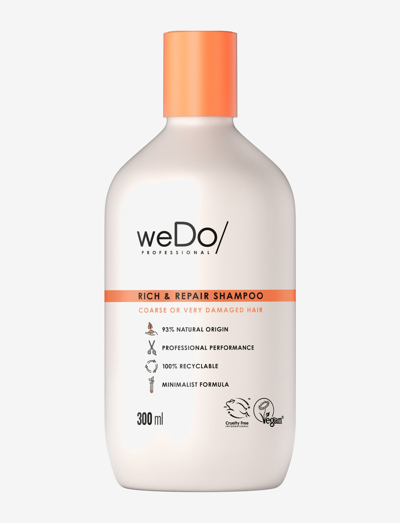 weDo Professional - weDo Professional Rich & Repair shampoo 300ml - de laveste prisene - no colour - 0