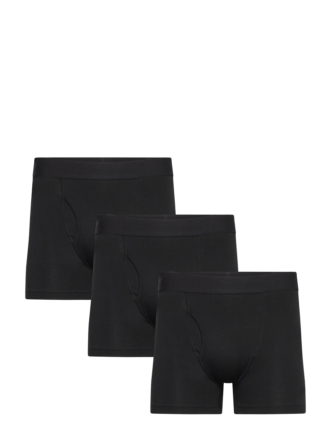 Weekday 3-Pack Boxer Briefs - Black - XS