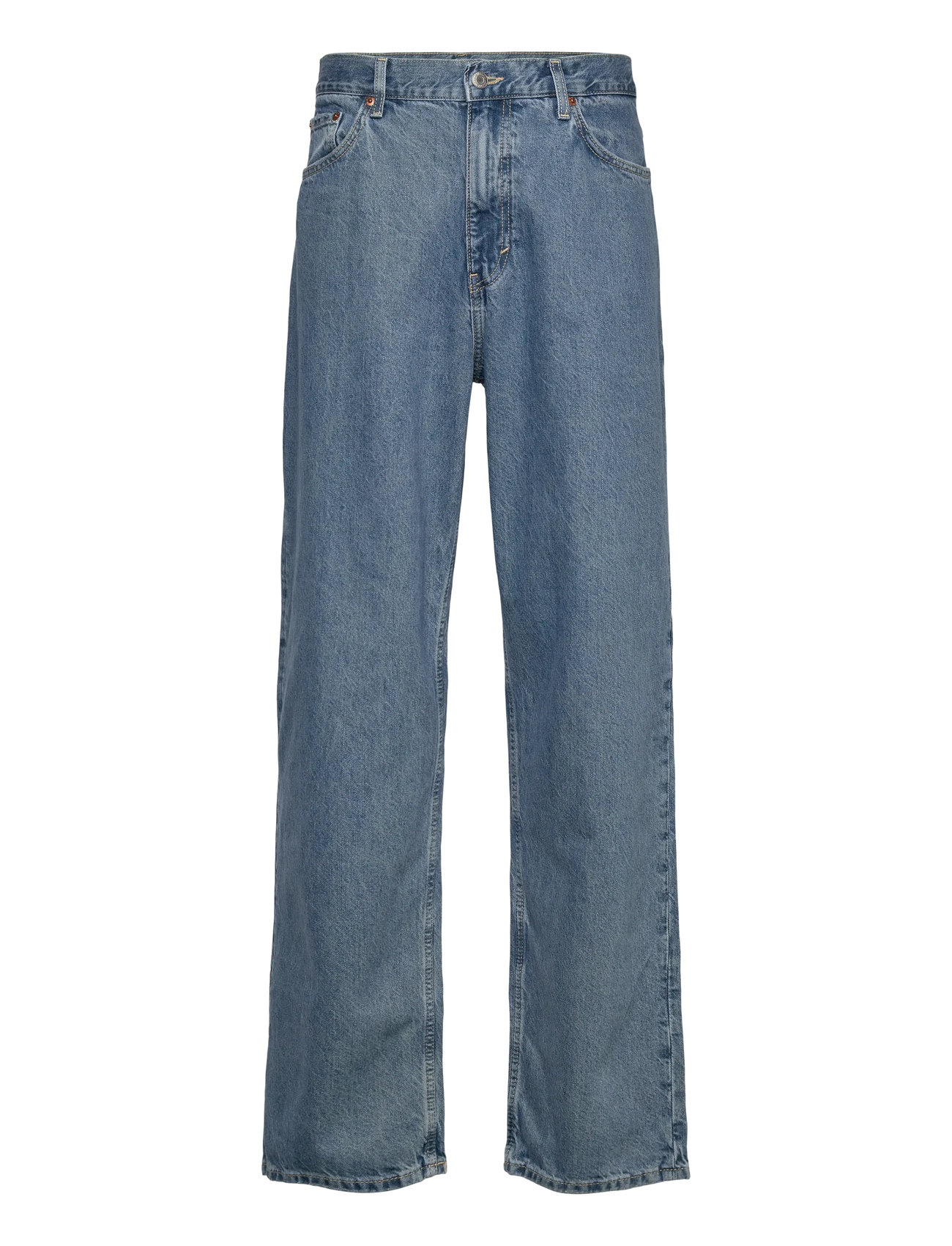 Weekday Galaxy Mid Rise Loose Straight Leg Unisex Jeans - - 29 x 32 2
