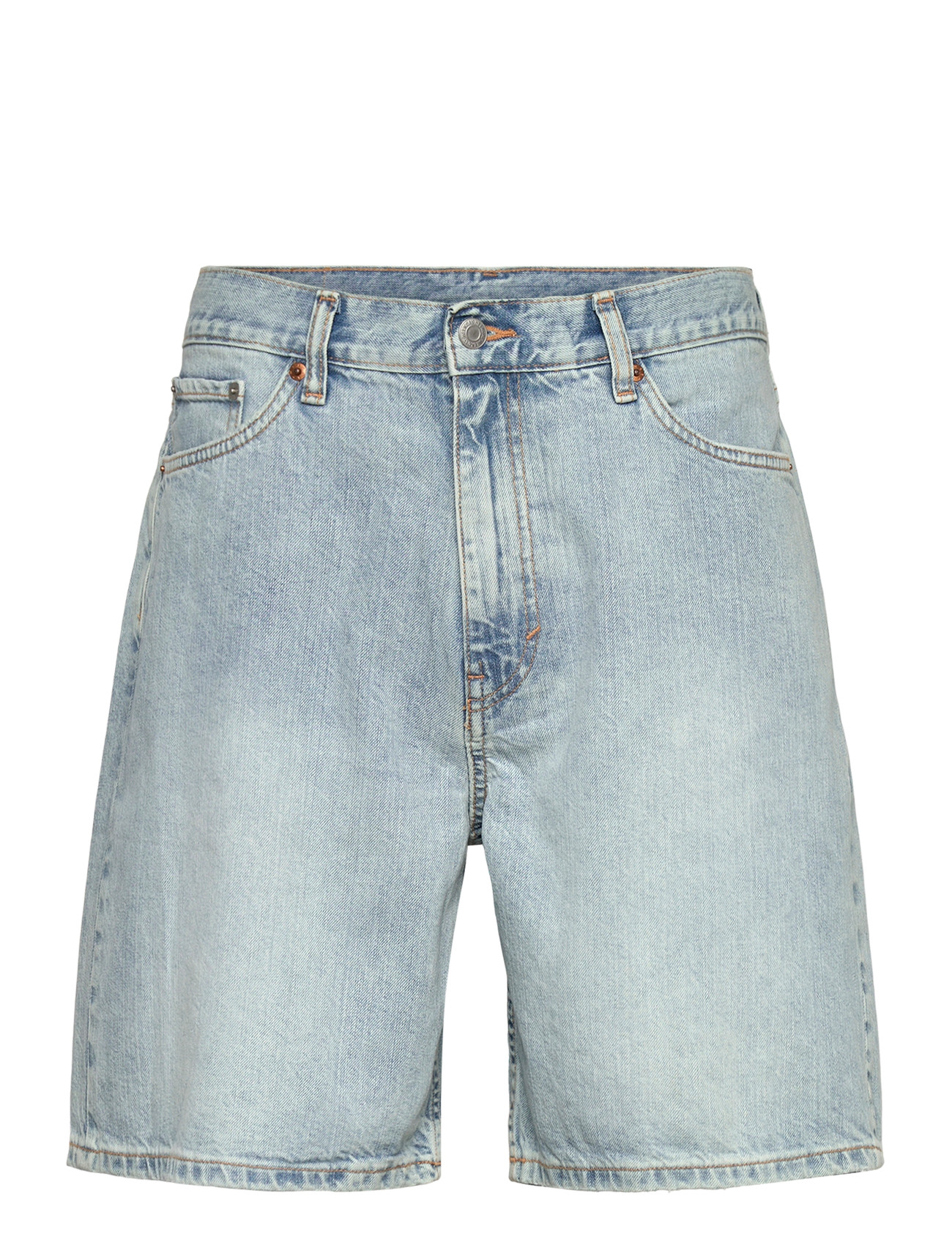Weekday Galaxy Mid Rise Loose Denim Shorts - - 27 2
