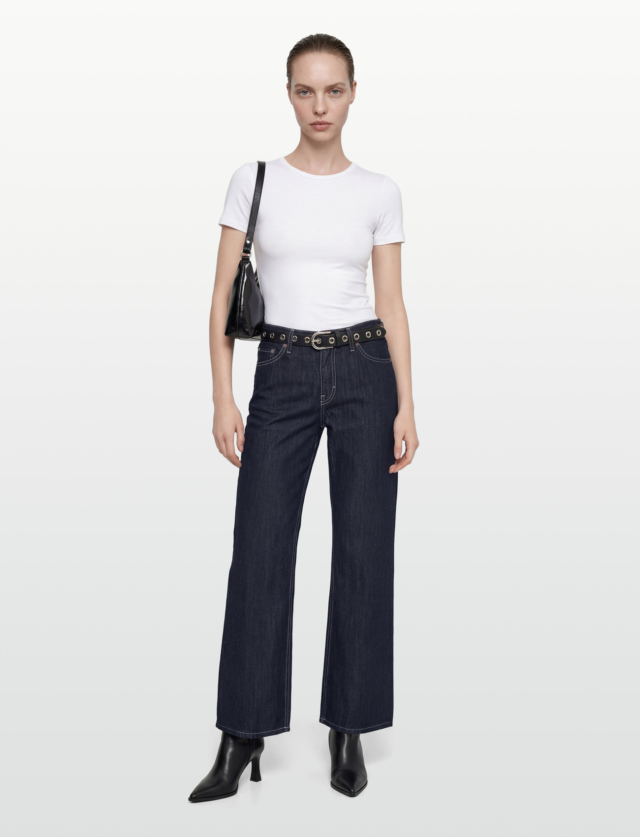 Weekday Ample Low Rise Loose Wide Jeans - - 23 x 32 3