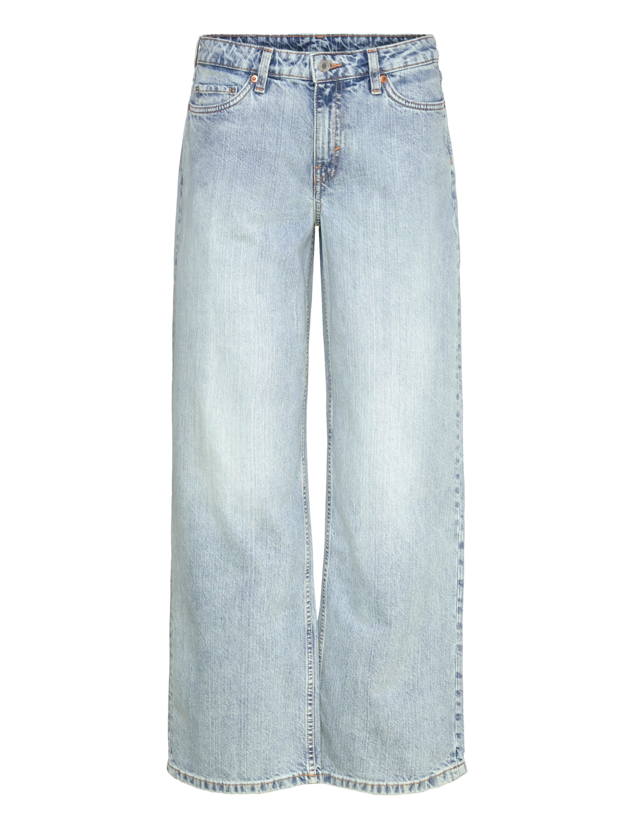 Weekday Ample Low Rise Loose Wide Jeans - - 23 x 32 1