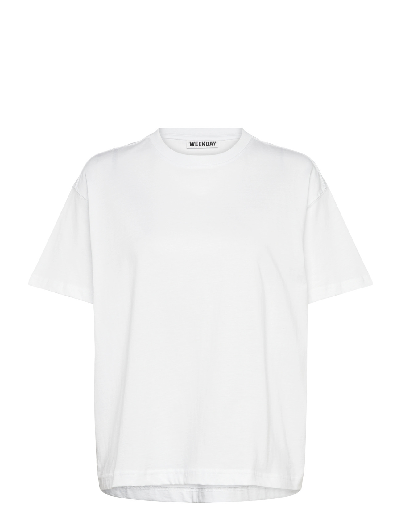 Weekday Relaxed Boxy Cotton T-Shirt - - S 1