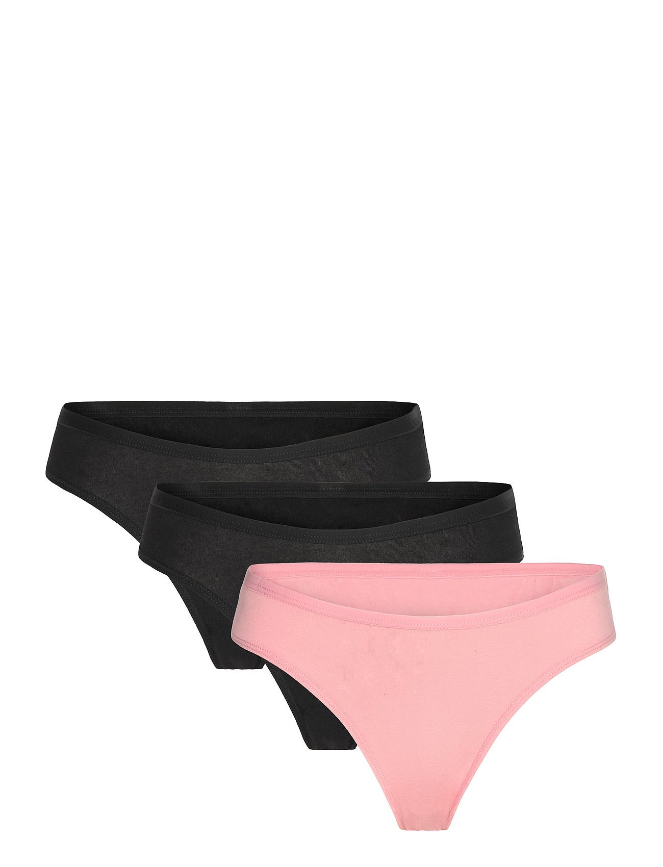 WEEKDAY Weekday 3-Pack Inez Brazilian Cotton Briefs - Black - XS