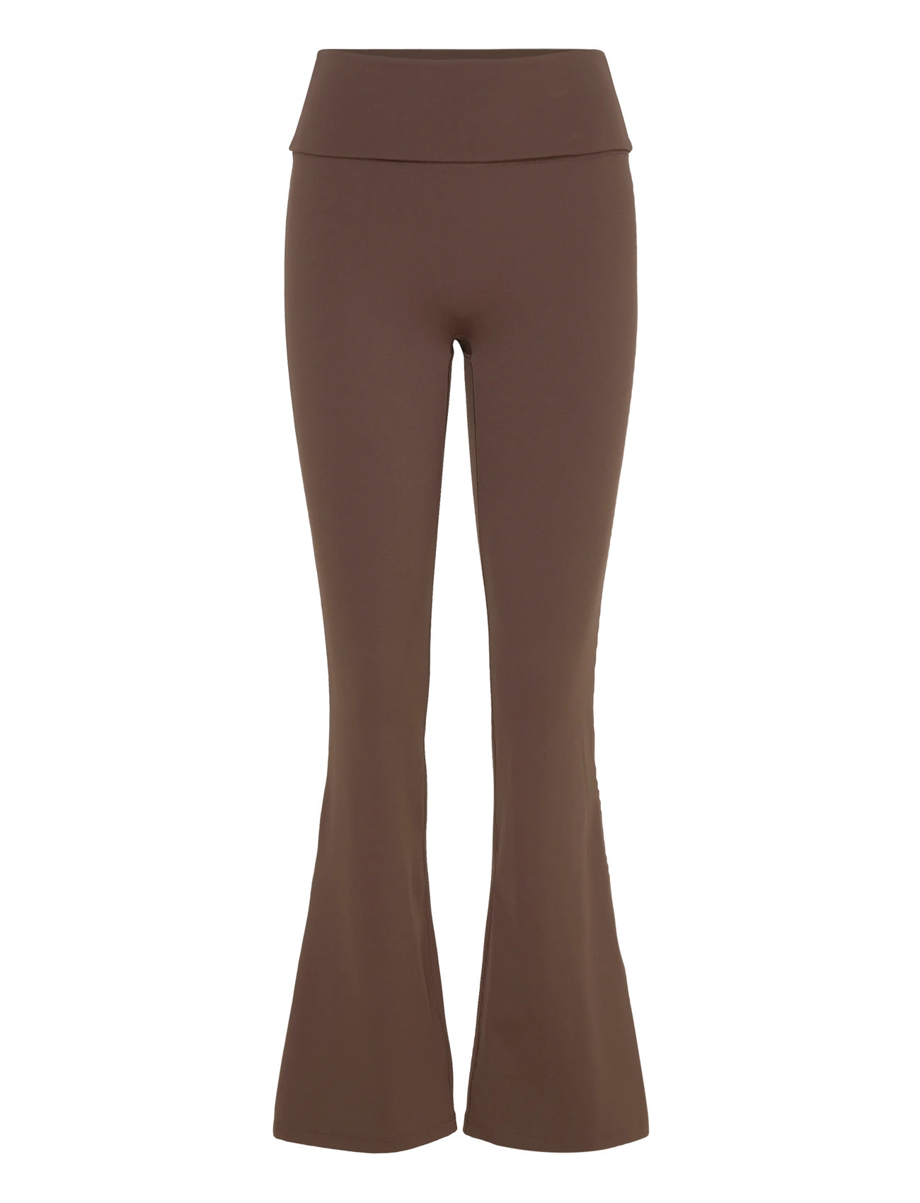 Weekday Folded Waist Flared Yoga Tights - - XS 1