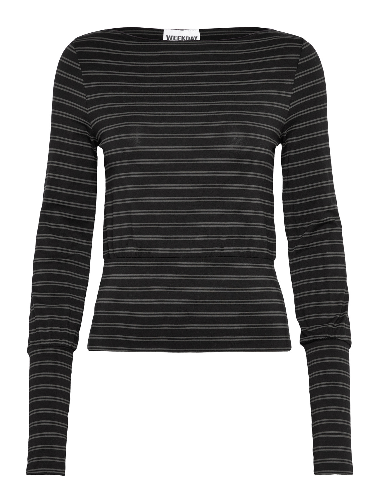 Weekday Boatneck Long Sleeve Top - - XS 1
