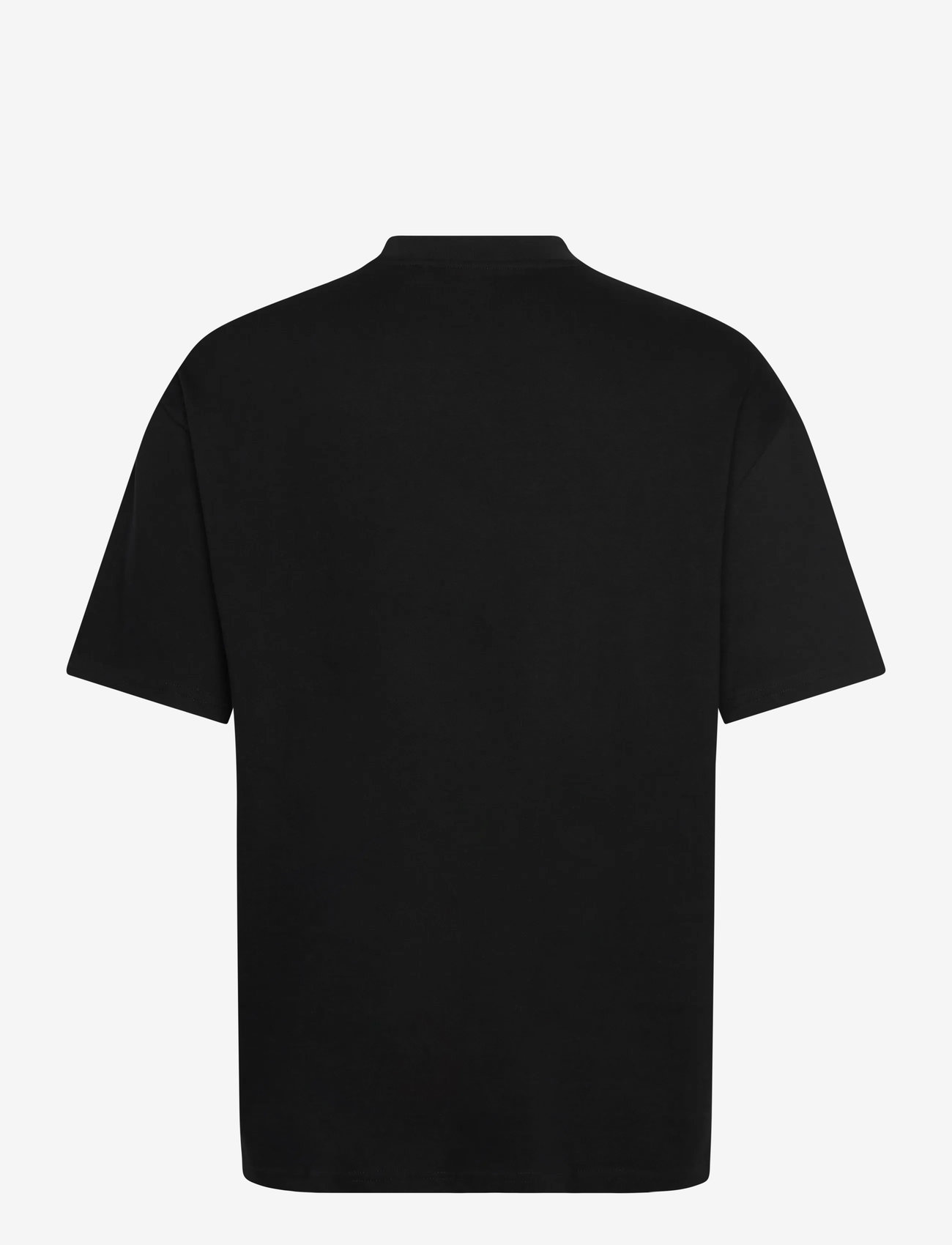 Weekday - Great Heavyweight T-shirt - kortærmede t-shirts - black - 1