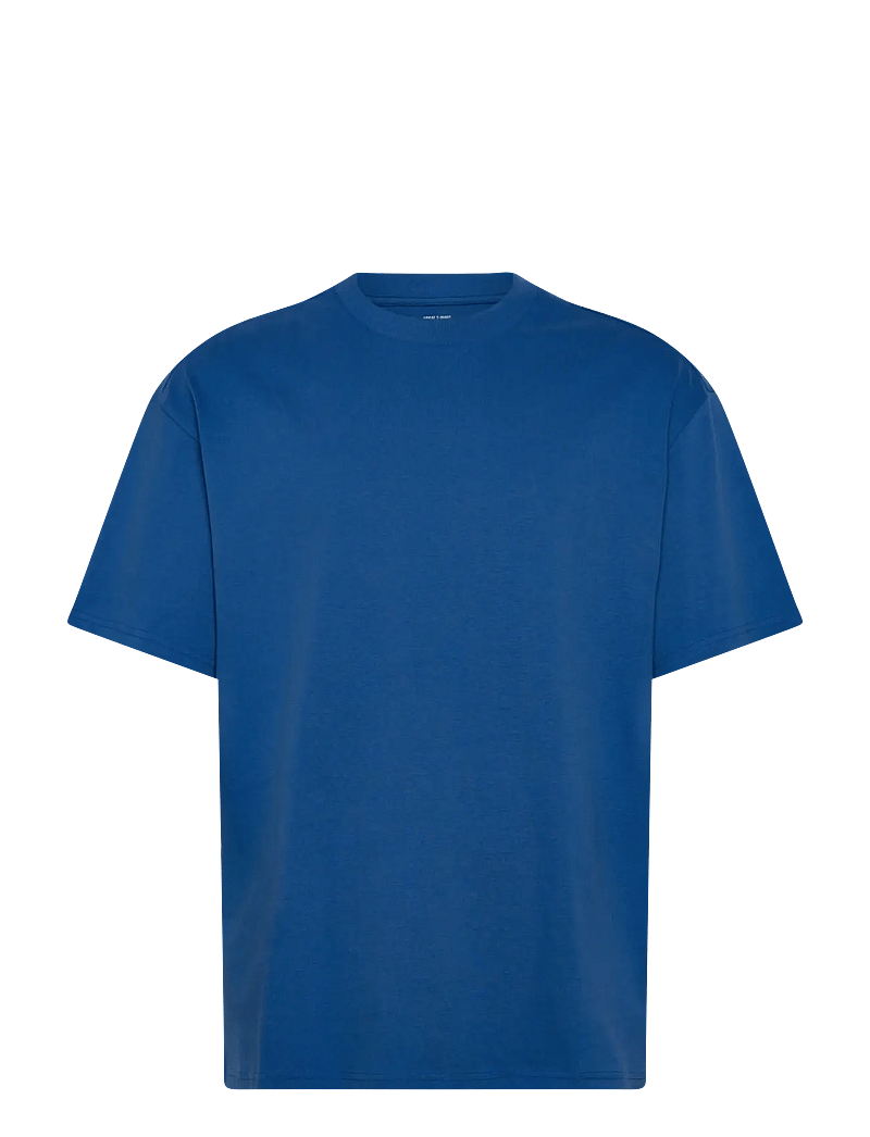 Weekday - Great Heavyweight T-shirt - lühikeste varrukatega t-särgid - blue bright - 0
