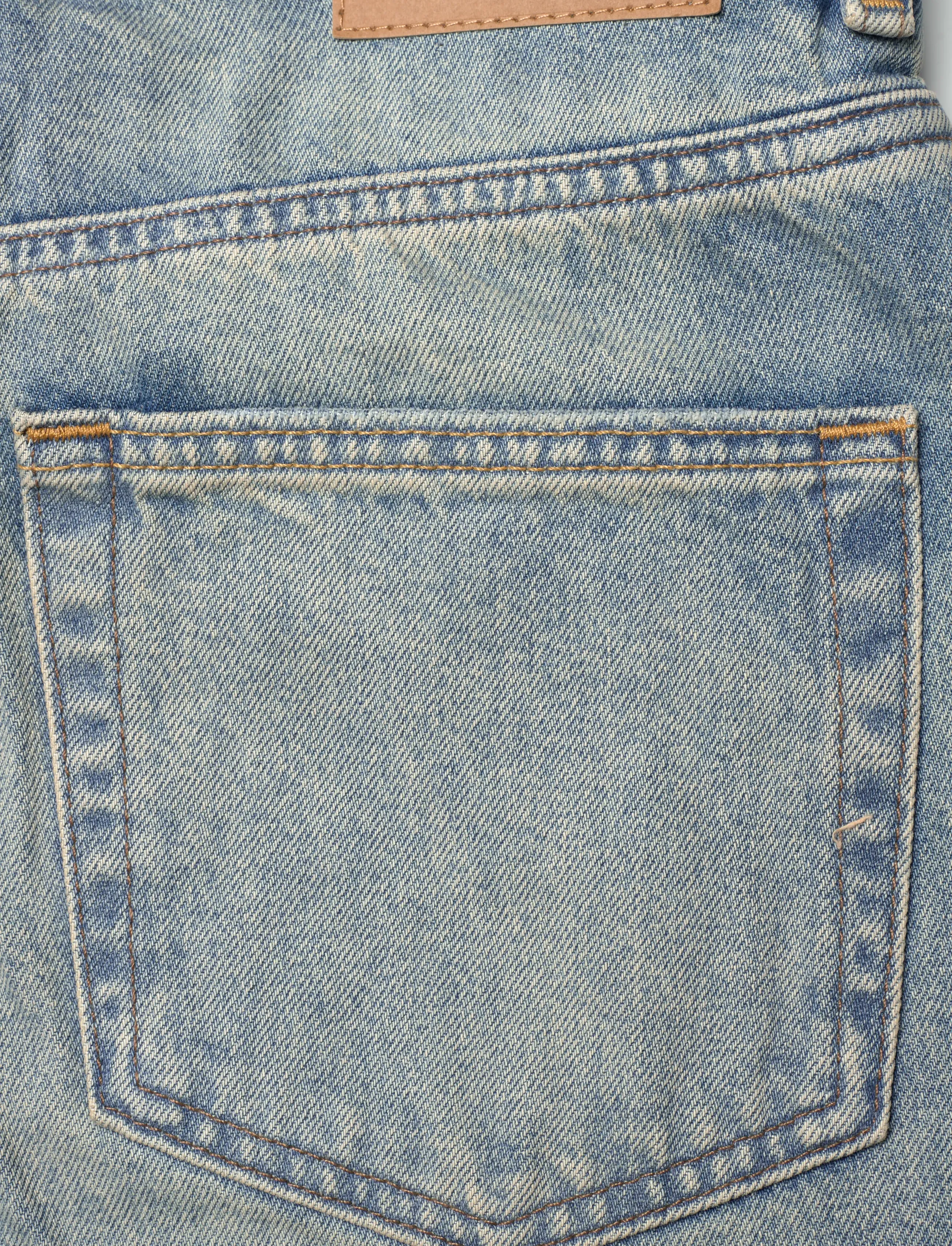 Weekday - Rowe Super High Waisted Regular Straight Leg Jeans - straight jeans - port blue - 4