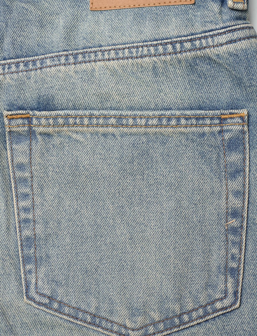Weekday - Rowe Super High Waisted Regular Straight Leg Jeans - sirge säärega teksad - port blue - 4