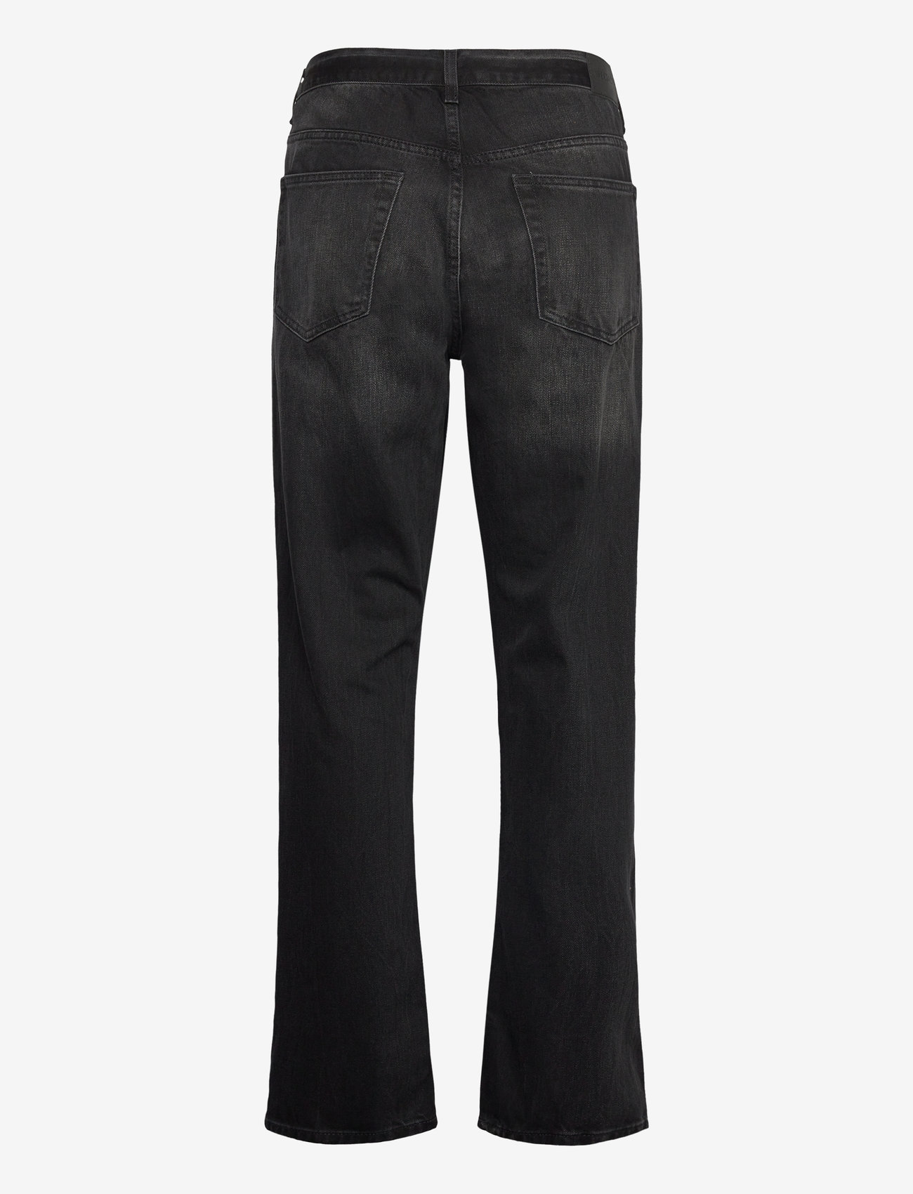 Weekday - Space Relaxed Straight Leg Jeans - regular jeans - black obsidian - 1