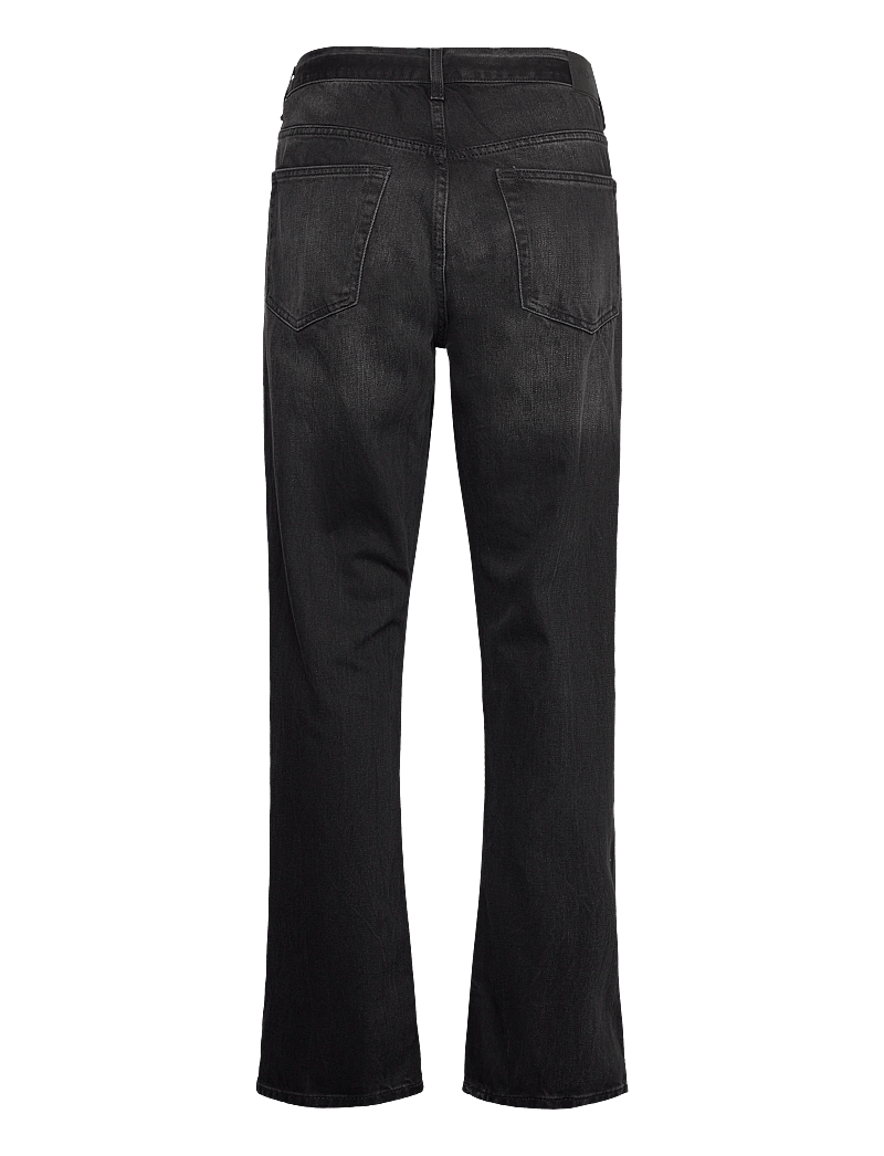 Weekday - Space Relaxed Straight Leg Jeans - regular jeans - black obsidian - 1