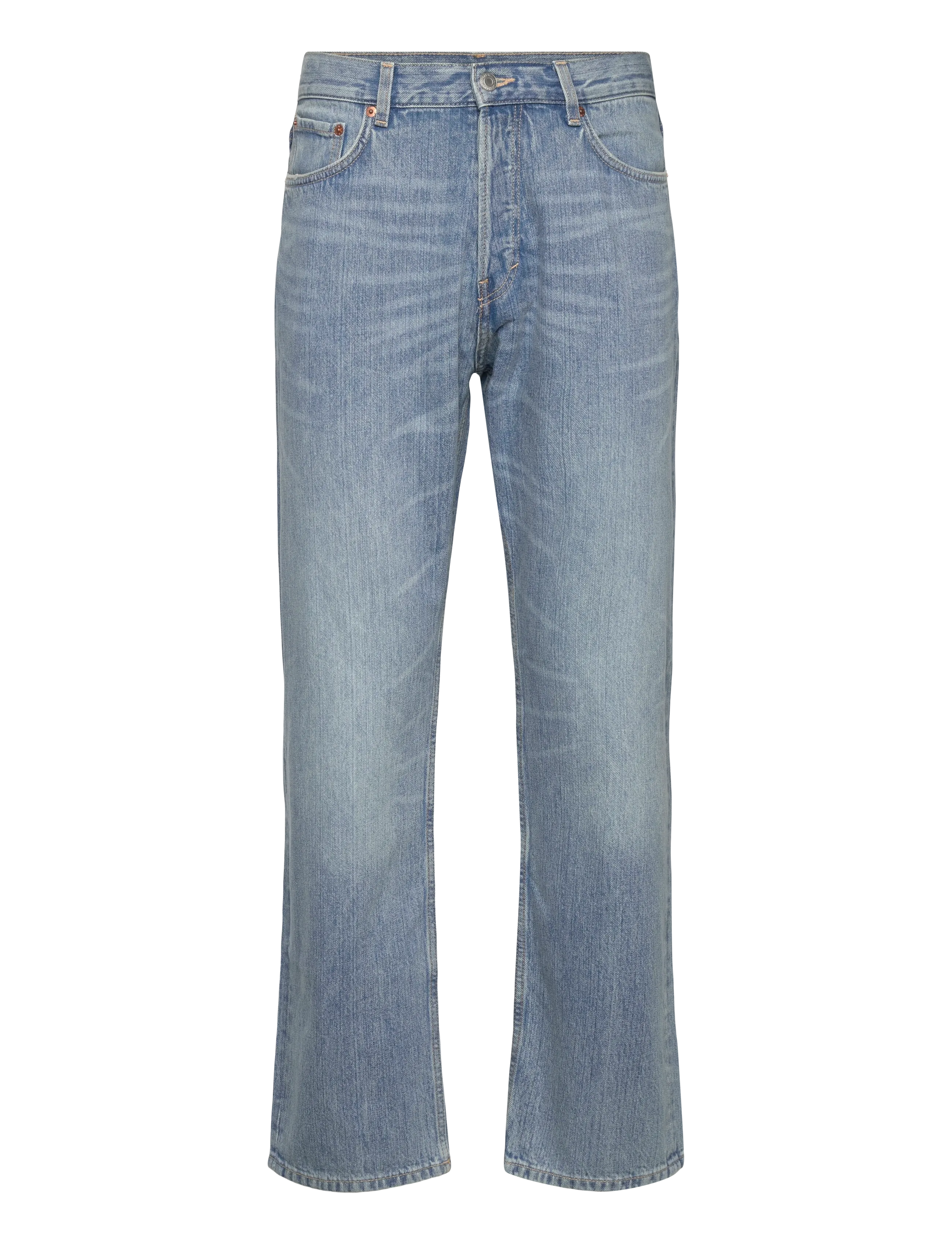 Space Relaxed Straight Leg Jeans - BLUE STREAM