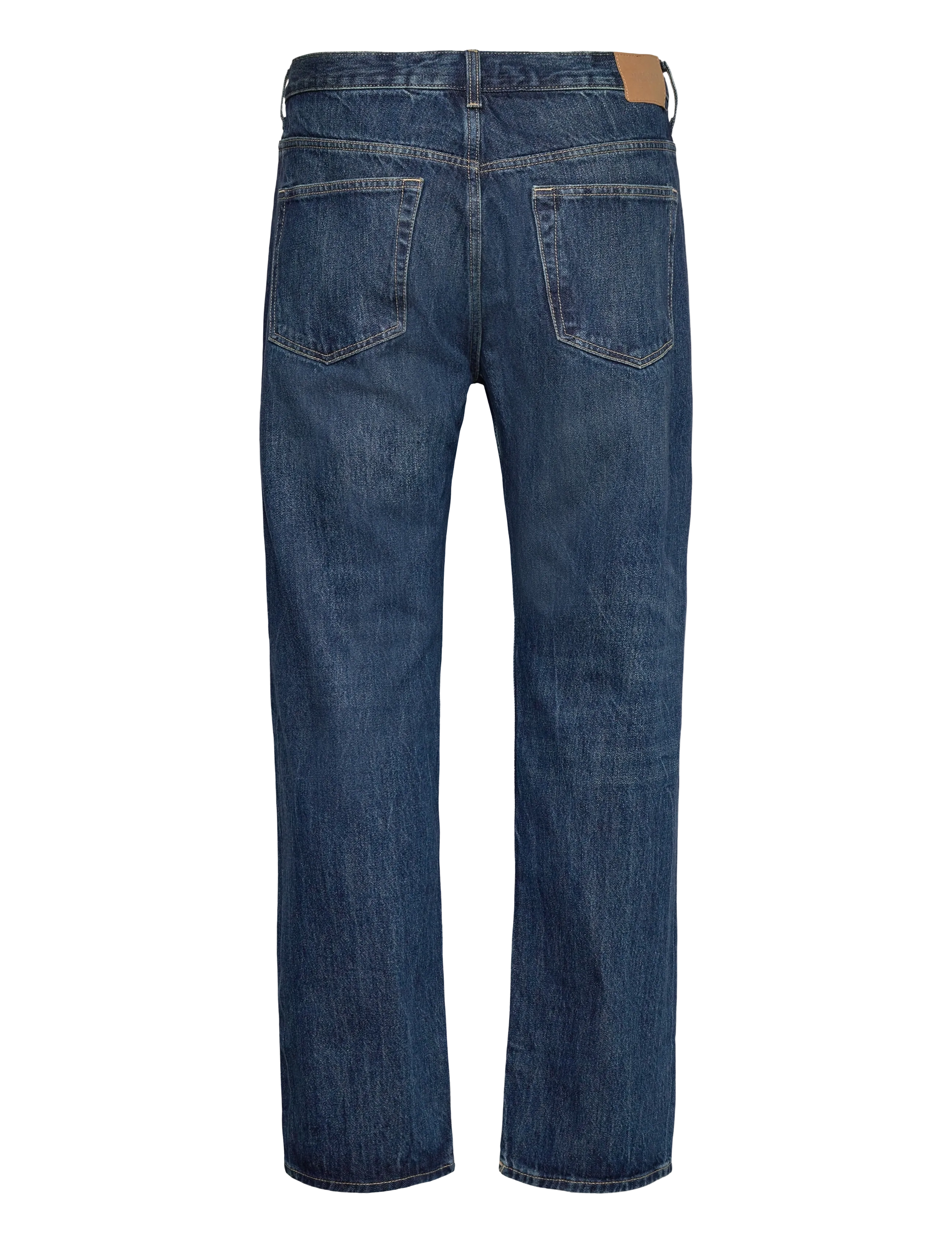 Weekday - Space Mid Rise Relaxed Straight Leg Jeans - regular jeans - morning blue - 1