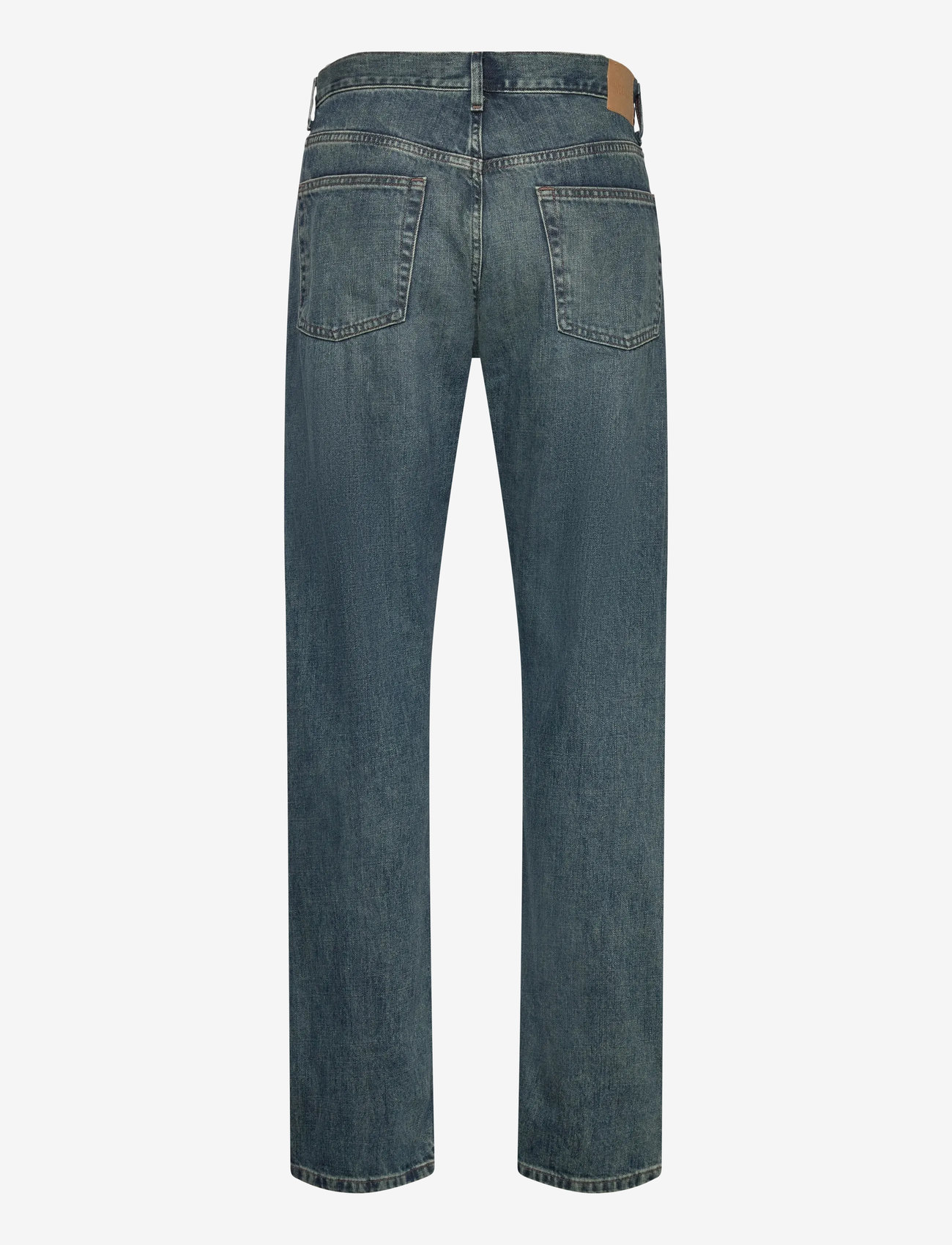 Weekday - Space Relaxed Straight Leg Jeans - regular jeans - second blue - 1