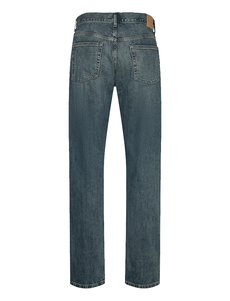 Weekday - Space Relaxed Straight Leg Jeans - regular jeans - second blue - 1