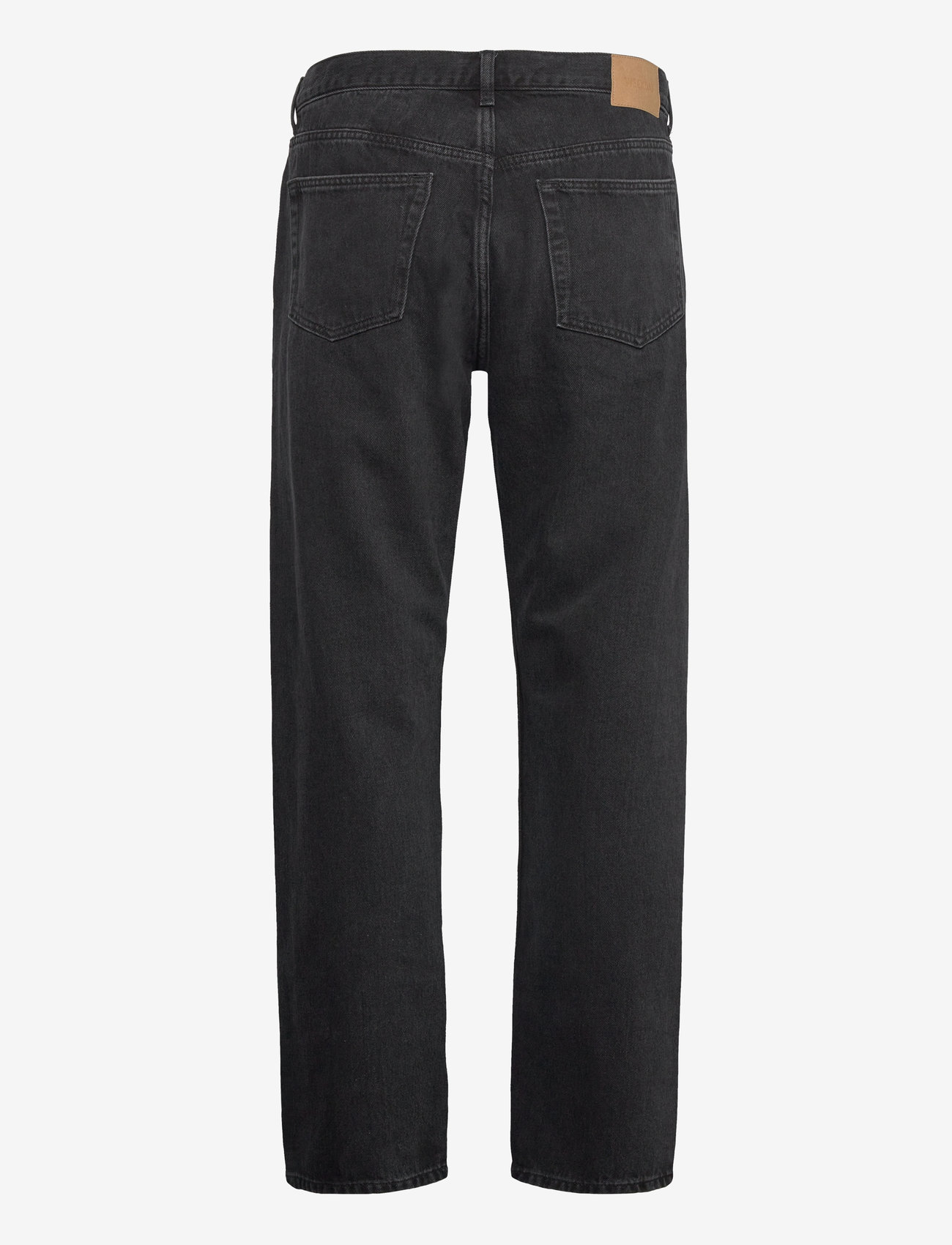 Weekday - Space Mid Rise Relaxed Straight Leg Jeans - regular jeans - tuned black - 2