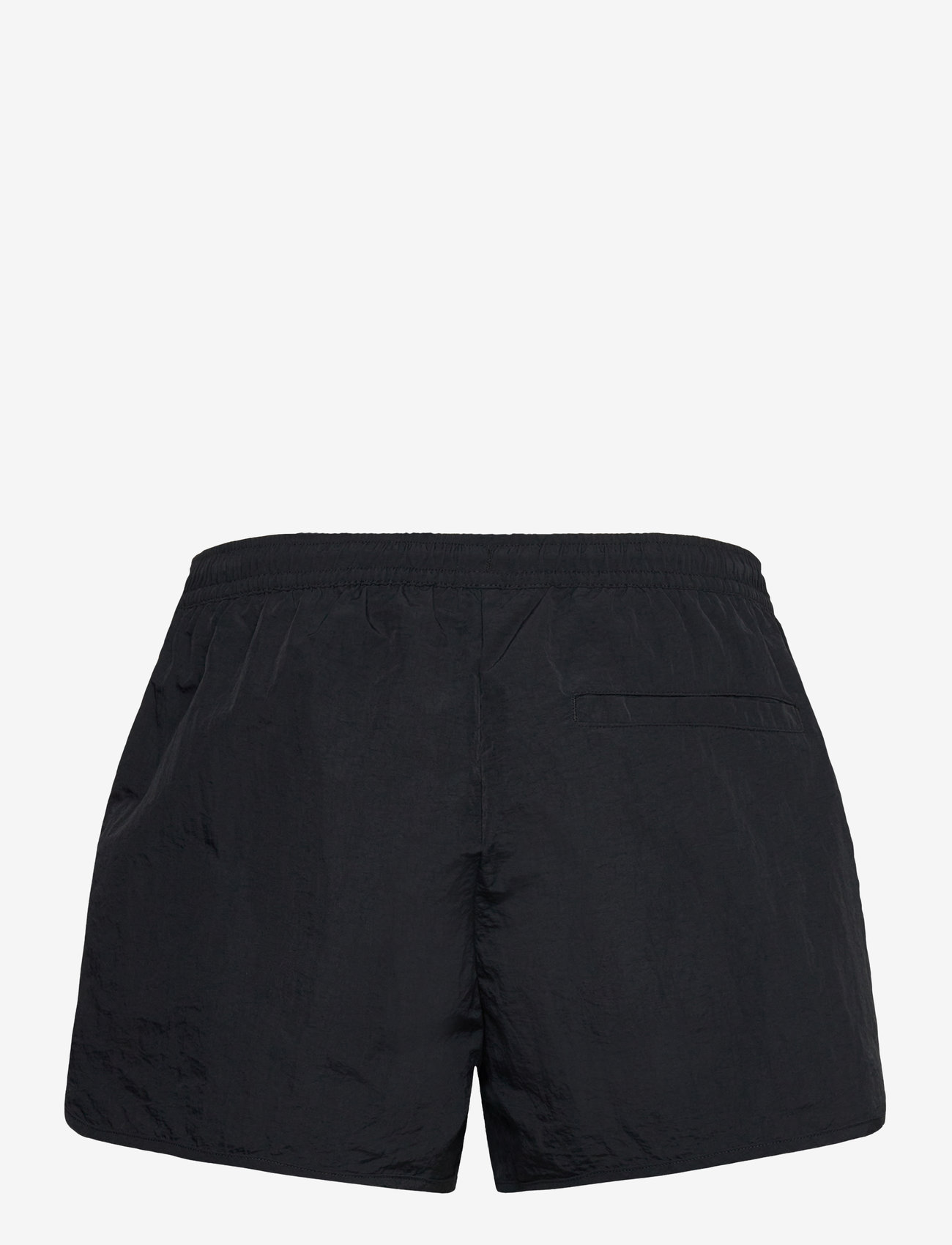 Weekday - Structured Mid-Thigh Swim Shorts - badeshorts - black - 1