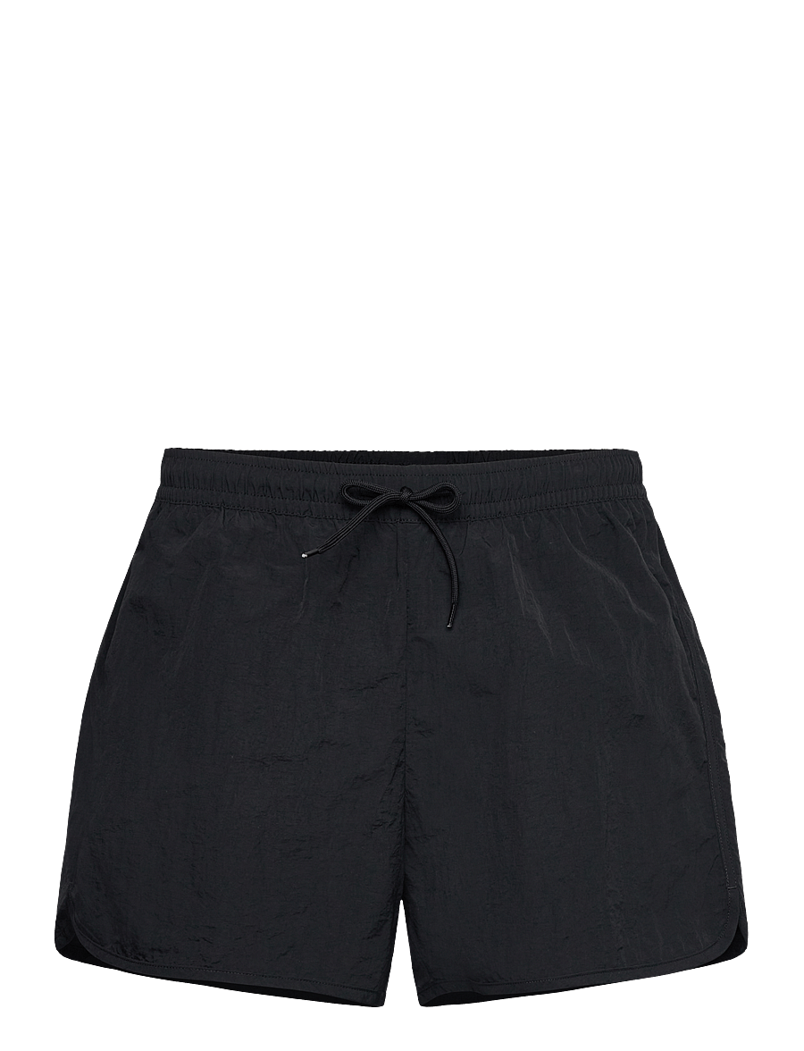 Weekday - Structured Mid-Thigh Swim Shorts - uimashortsit - black - 0