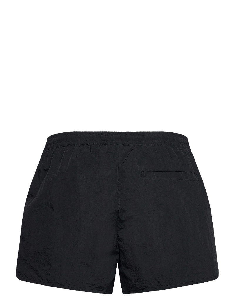 Weekday - Structured Mid-Thigh Swim Shorts - sundskýlur - black - 1