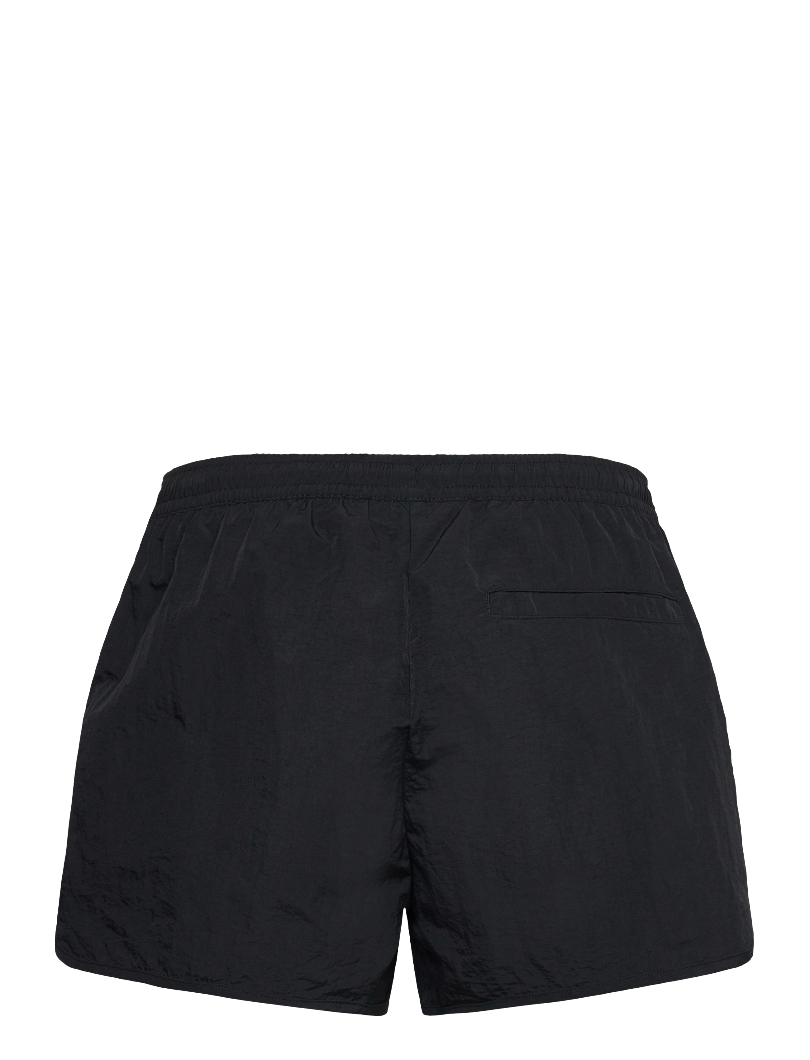 Weekday - Structured Mid-Thigh Swim Shorts - uimashortsit - black - 1