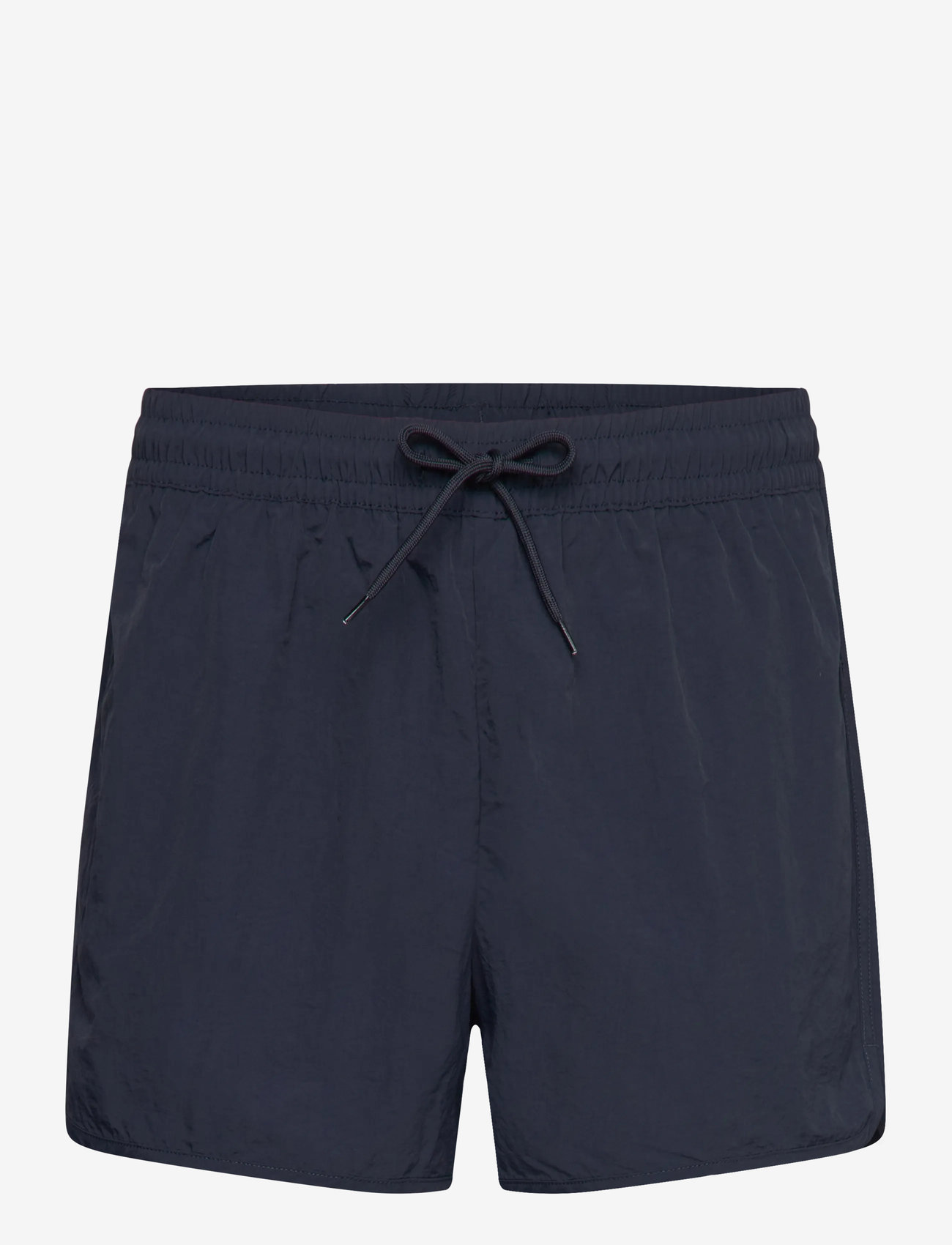 Weekday - Structured Mid-Thigh Swim Shorts - badeshorts - blue dark - 0