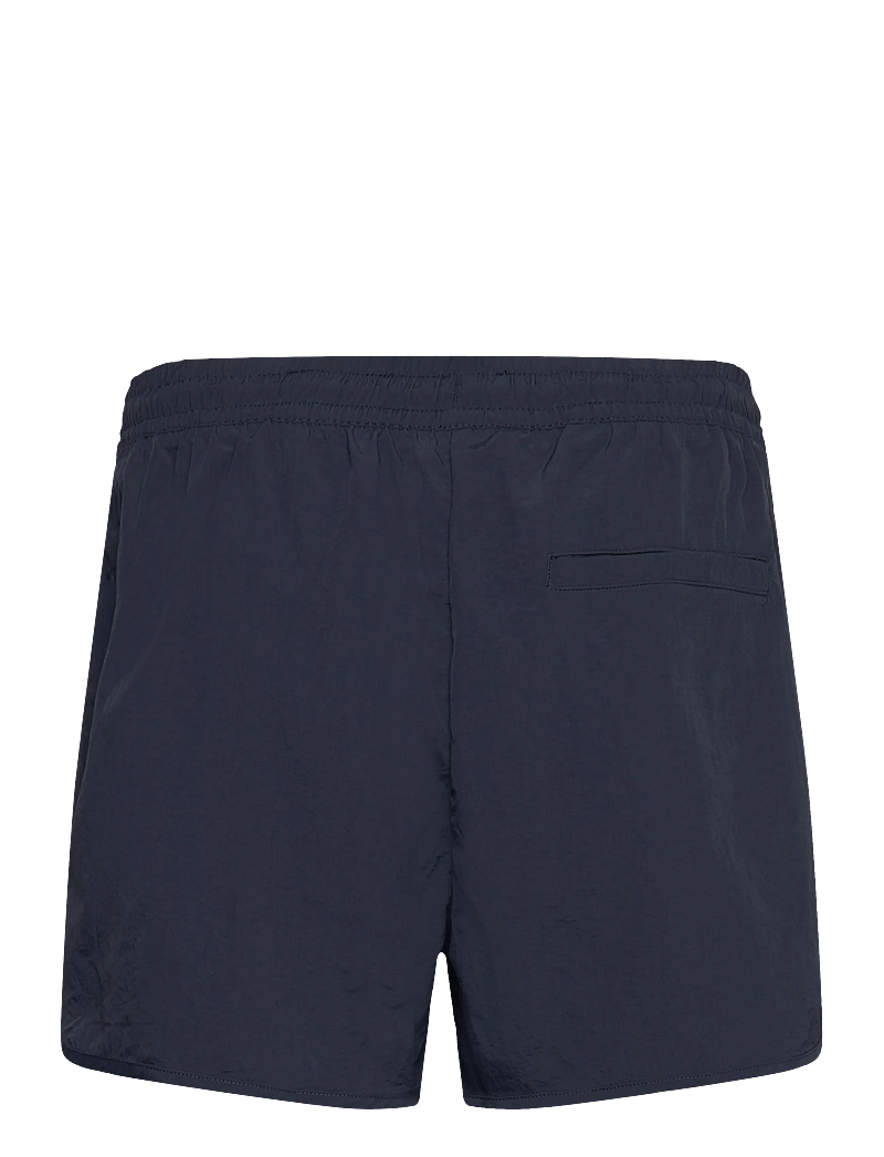 Weekday - Structured Mid-Thigh Swim Shorts - badeshorts - blue dark - 1
