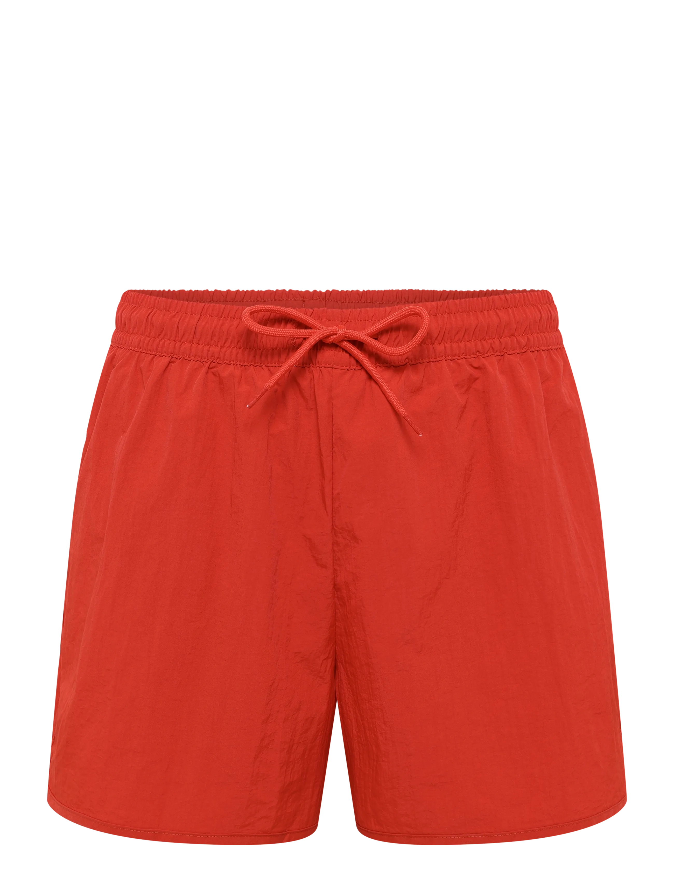 Weekday Structured Mid-Thigh Swim Shorts, XL, Bademode, Rot - Männerswear