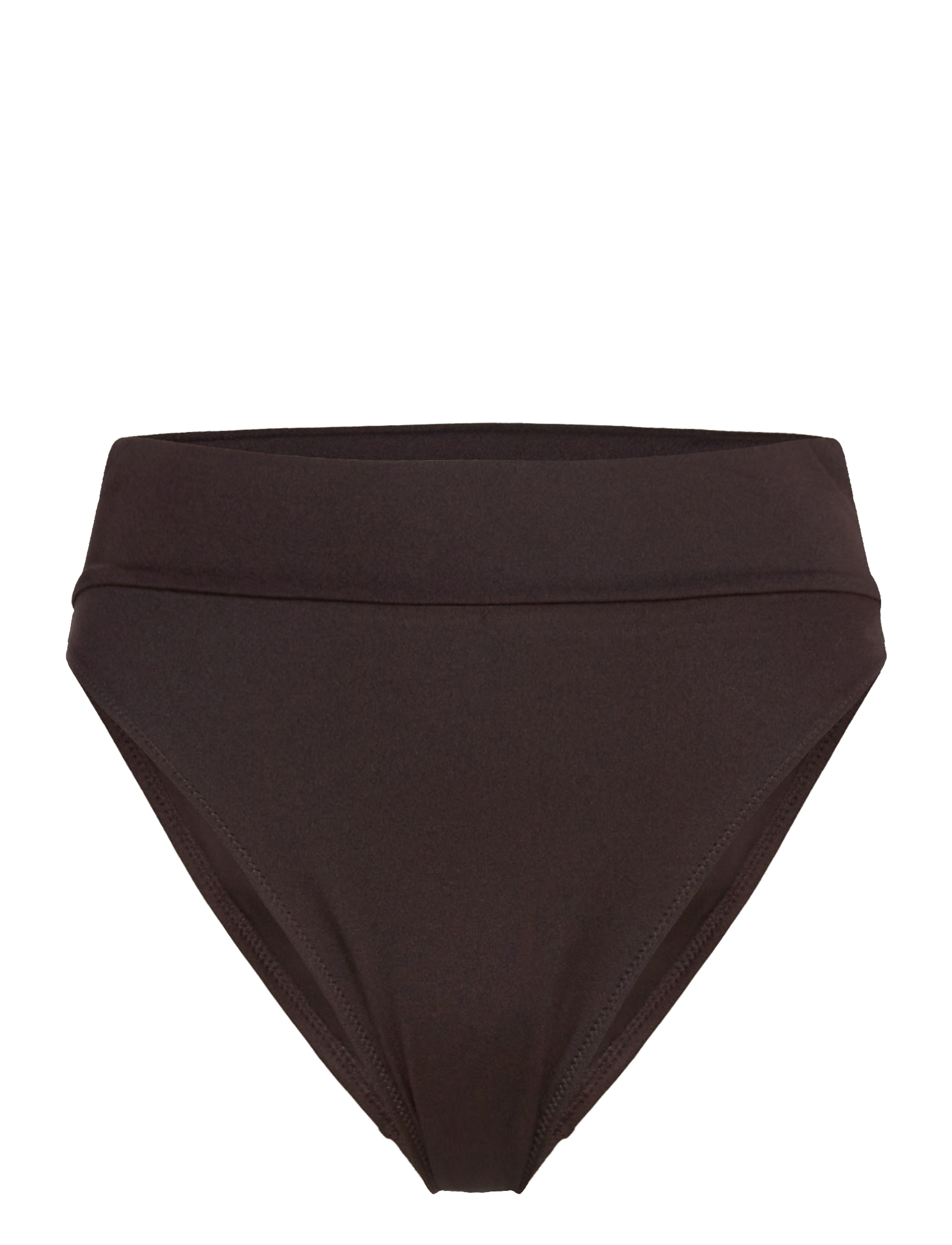 Weekday Heat High Waist Bikini Bottoms, Kvinder, Højtaljede Bikinibukser, Brun, Str: XS