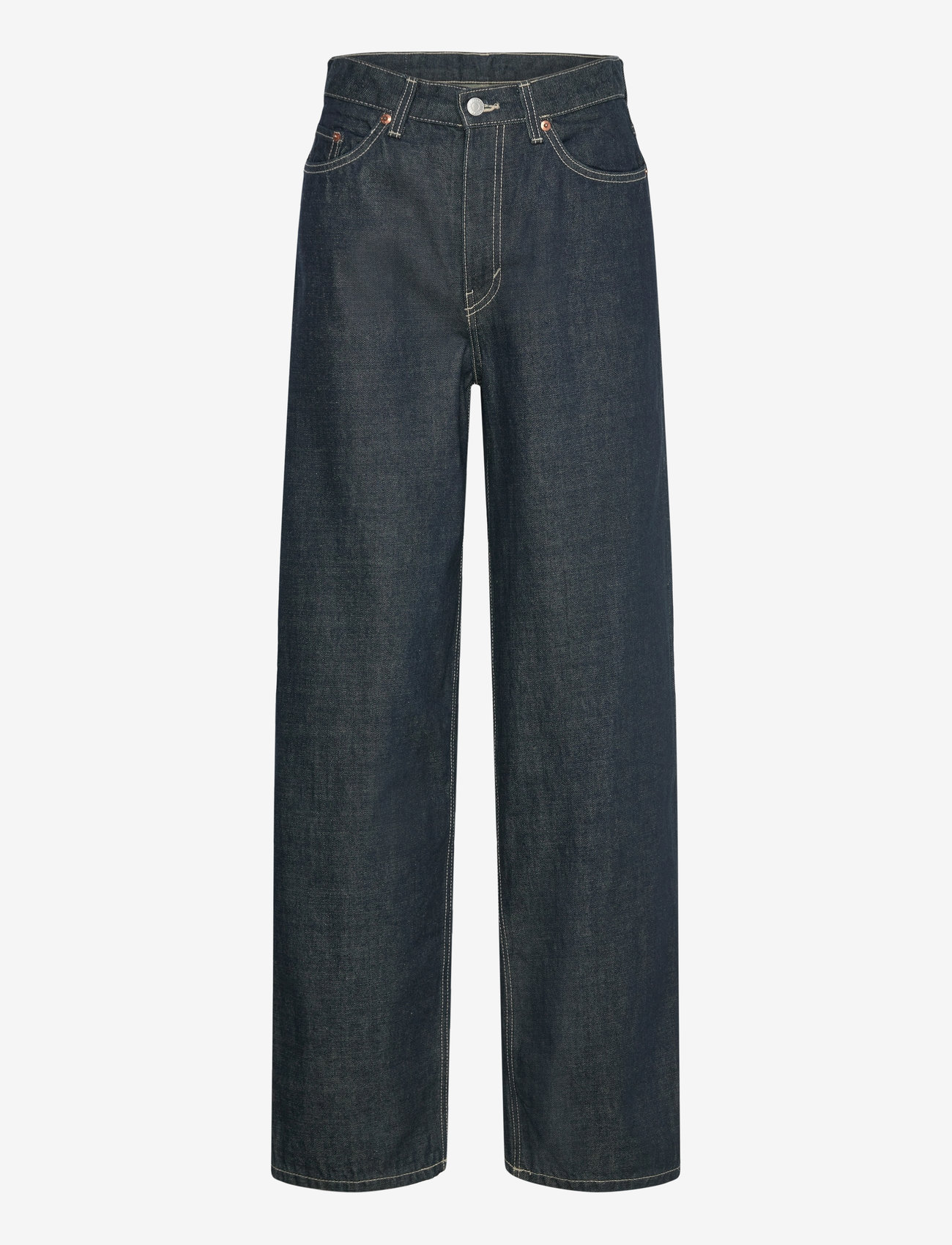 Weekday - Rail Mid Loose Jeans - vida jeans - blue rinse - 0