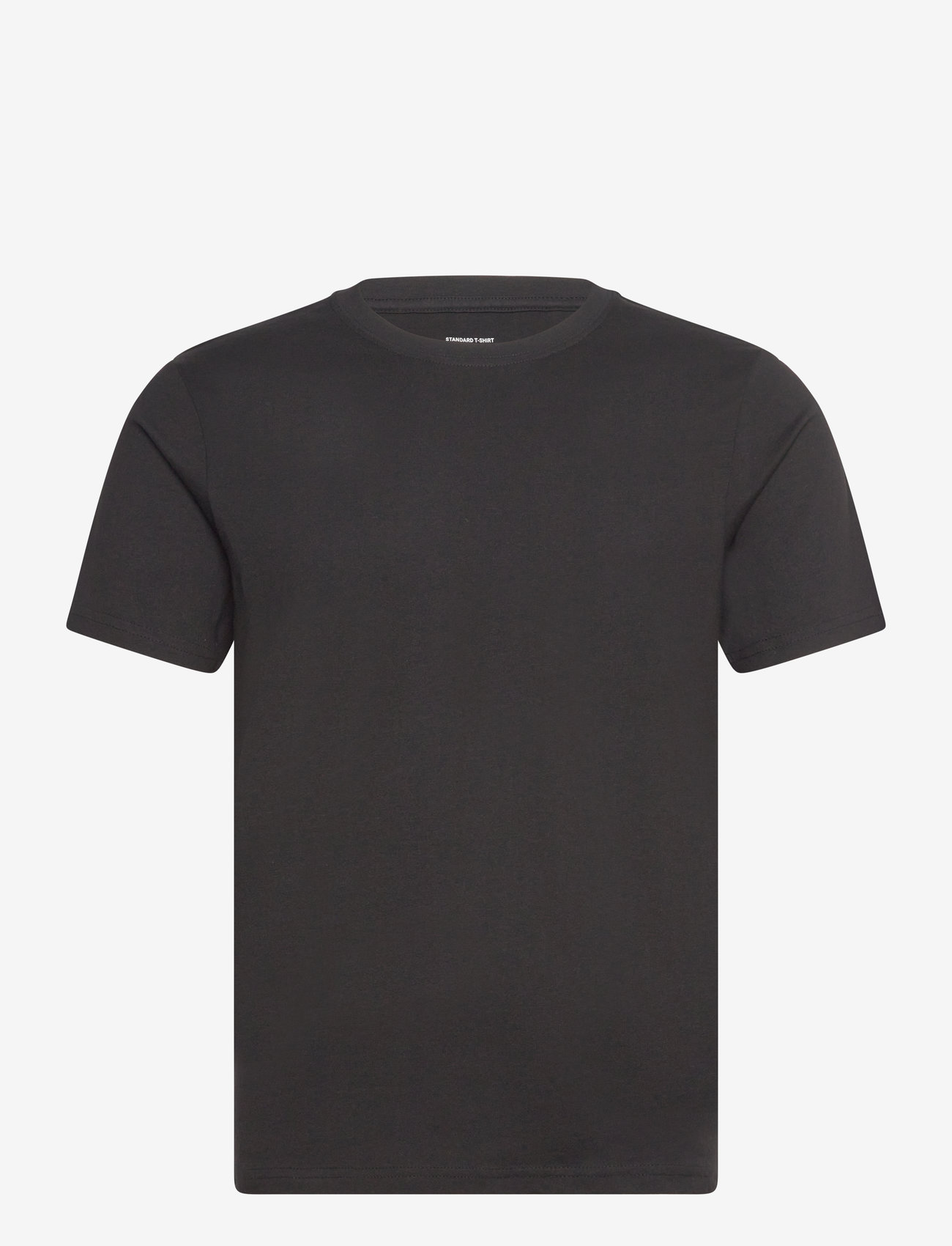 Weekday - Standard Midweight T-shirt - kortärmade t-shirts - black - 0
